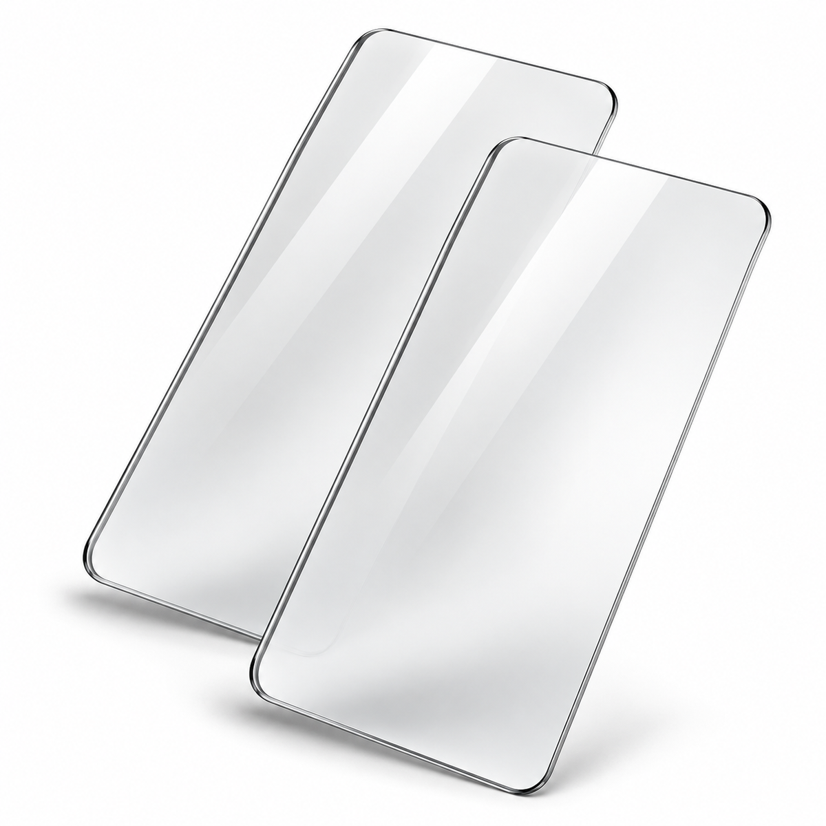 VYNT Clear | Tempered Glass Screen Protector | 2 Pack; representative product image showing both included protectors