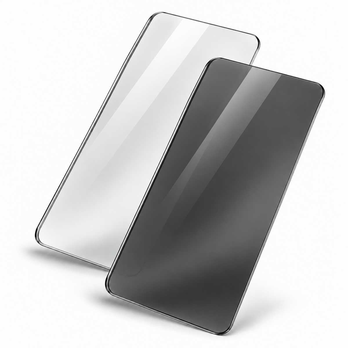 VYNT Duo | Clear + Privacy Screen Protector | 2 Pack; representative product image showing both included protectors