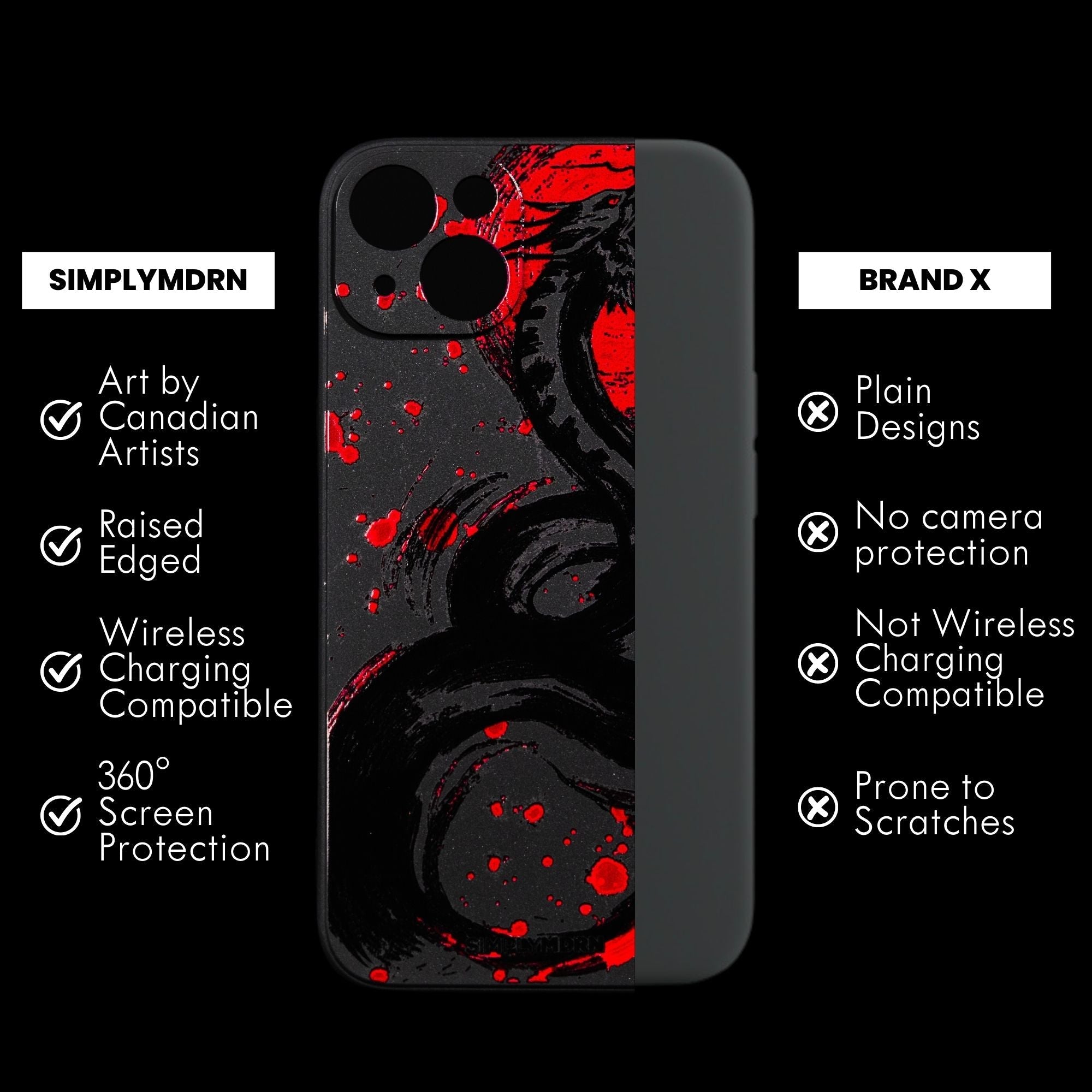 DRAGON X1 Slim iphone case