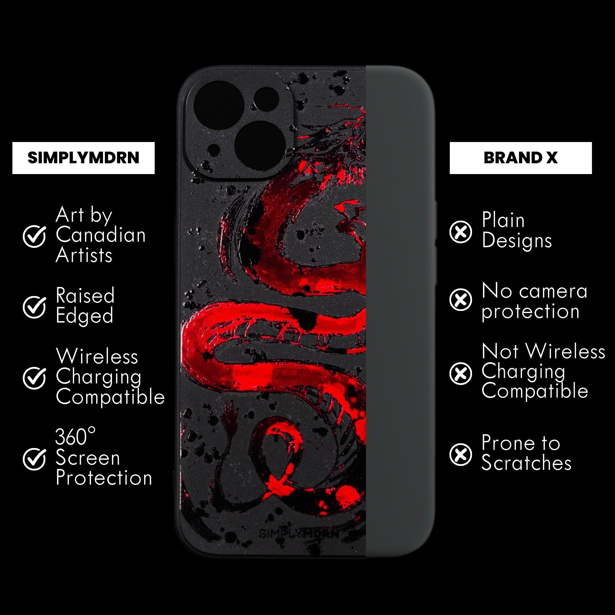 DRAGON X2 Slim iPhone case