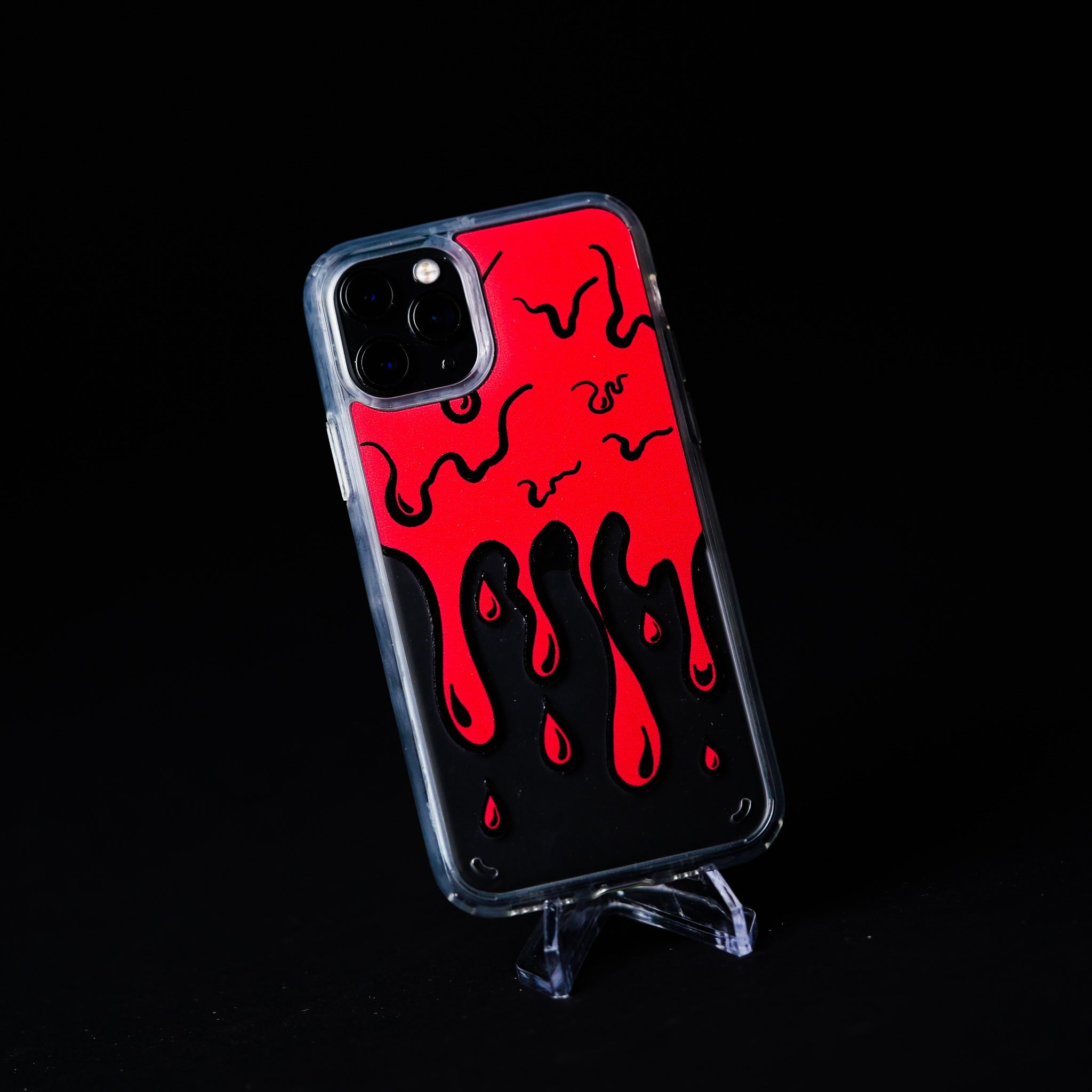 DRIPPY Clear iPhone Case