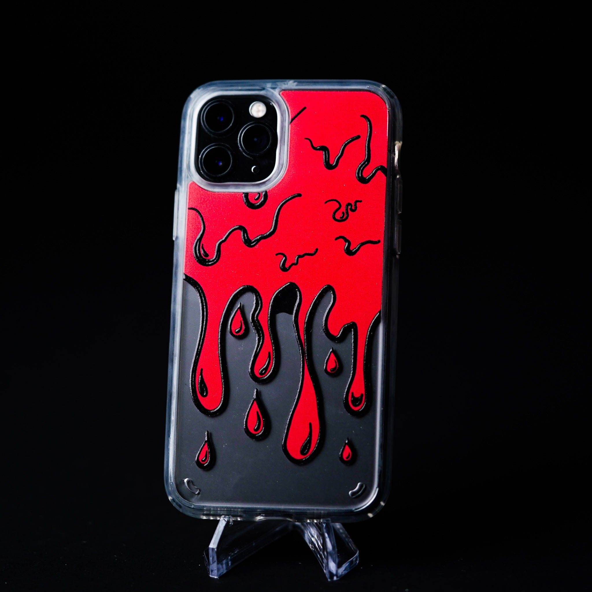 DRIPPY Clear iPhone Case