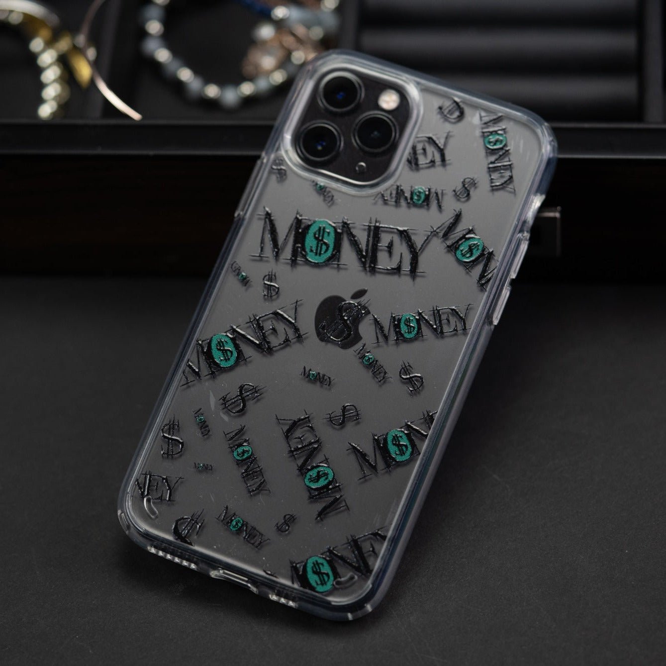MONEY MONEY Clear iPhone Case