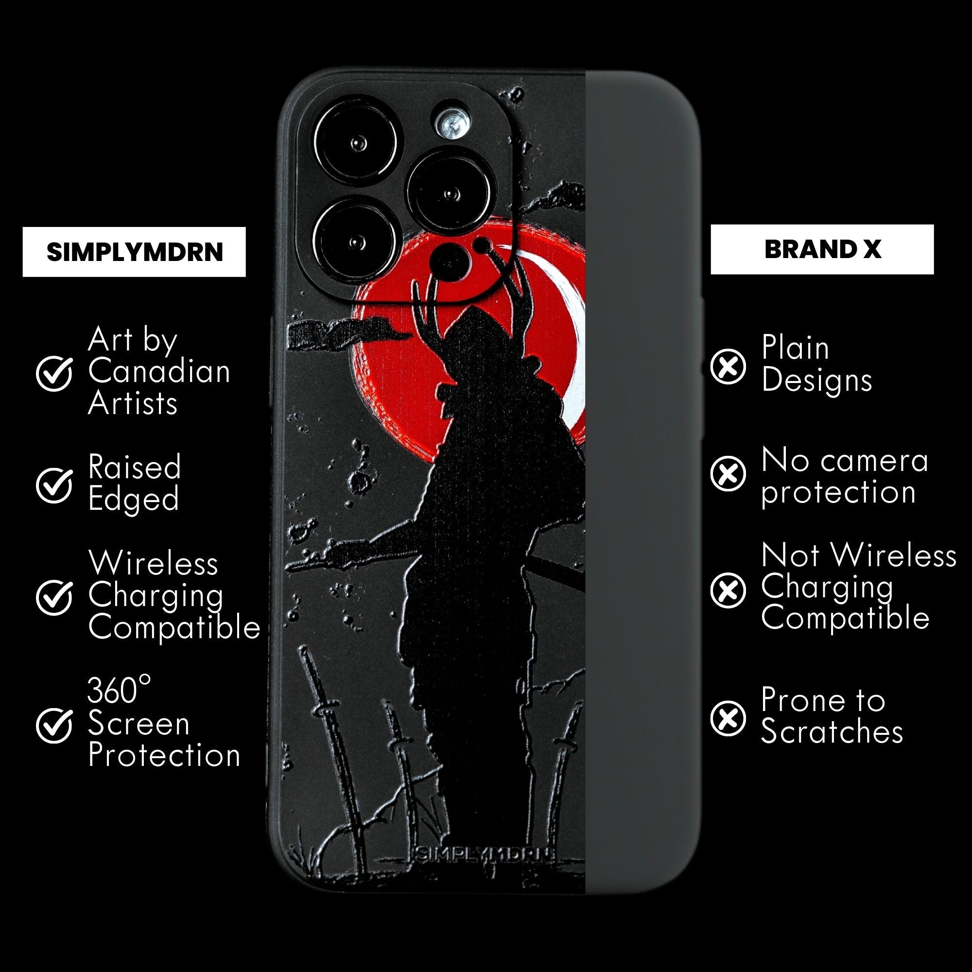 SAMURAI Slim iPhone case