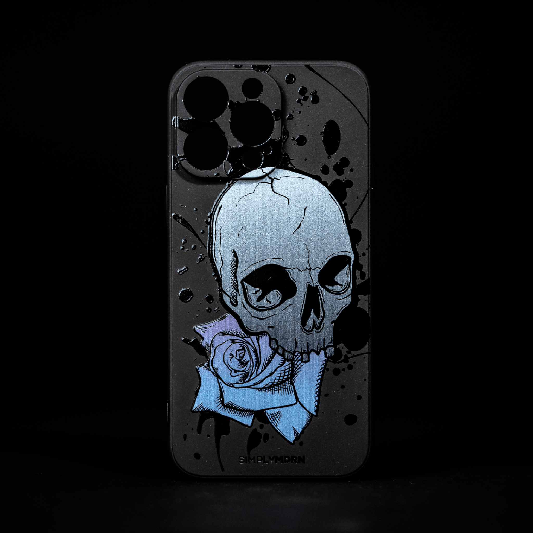 skulls & petals Slim iPhone case