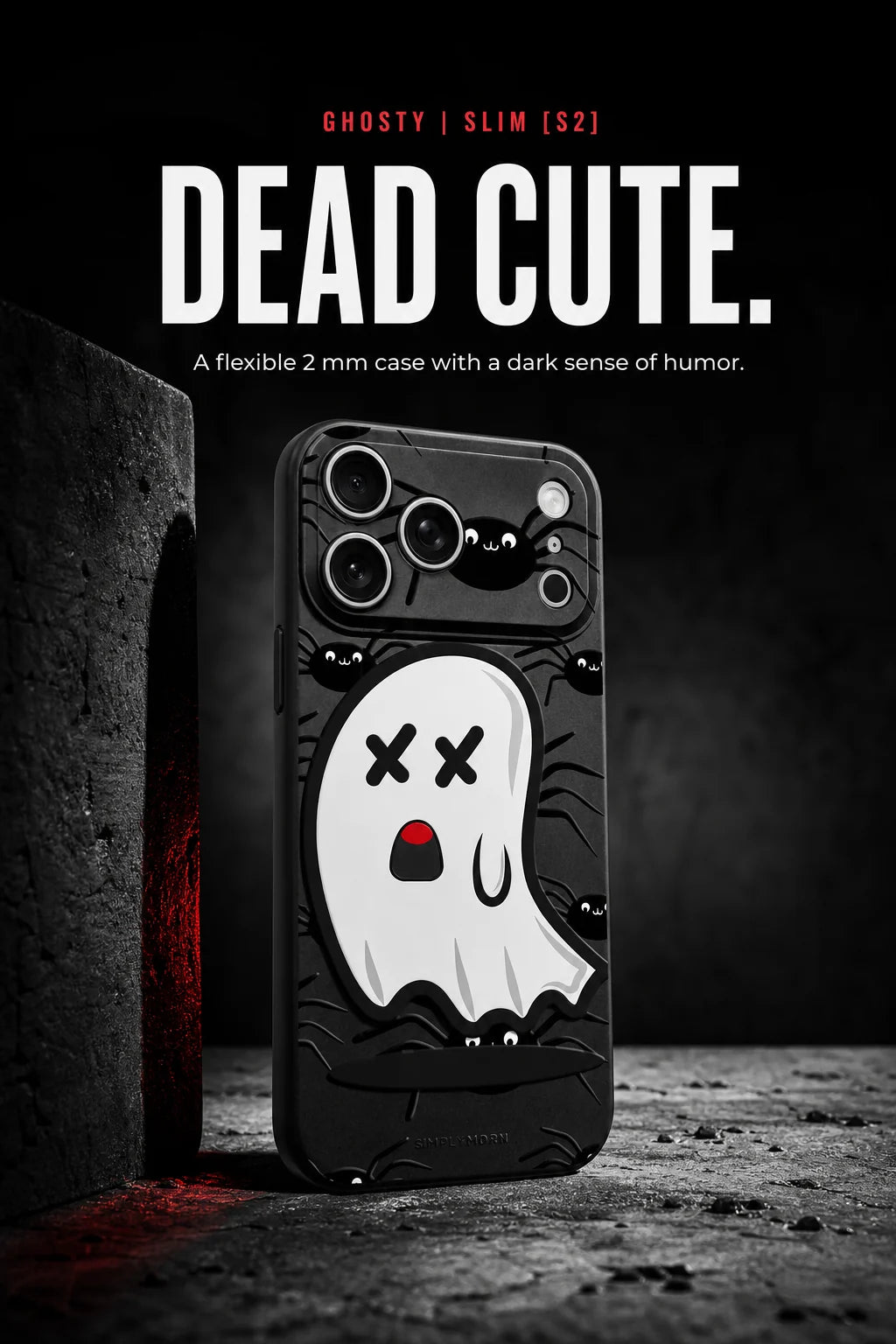 GHOSTY product story panel 1