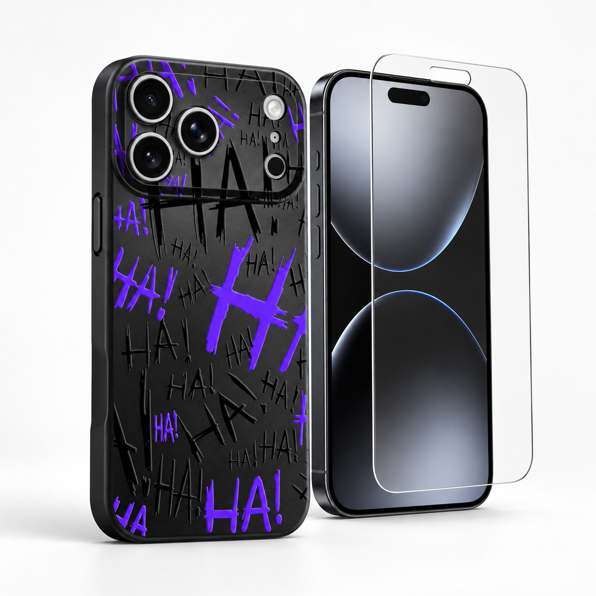 JOKSTER PURPLE + Screen Protector | iPhone Bundle | listing image 1 of 5