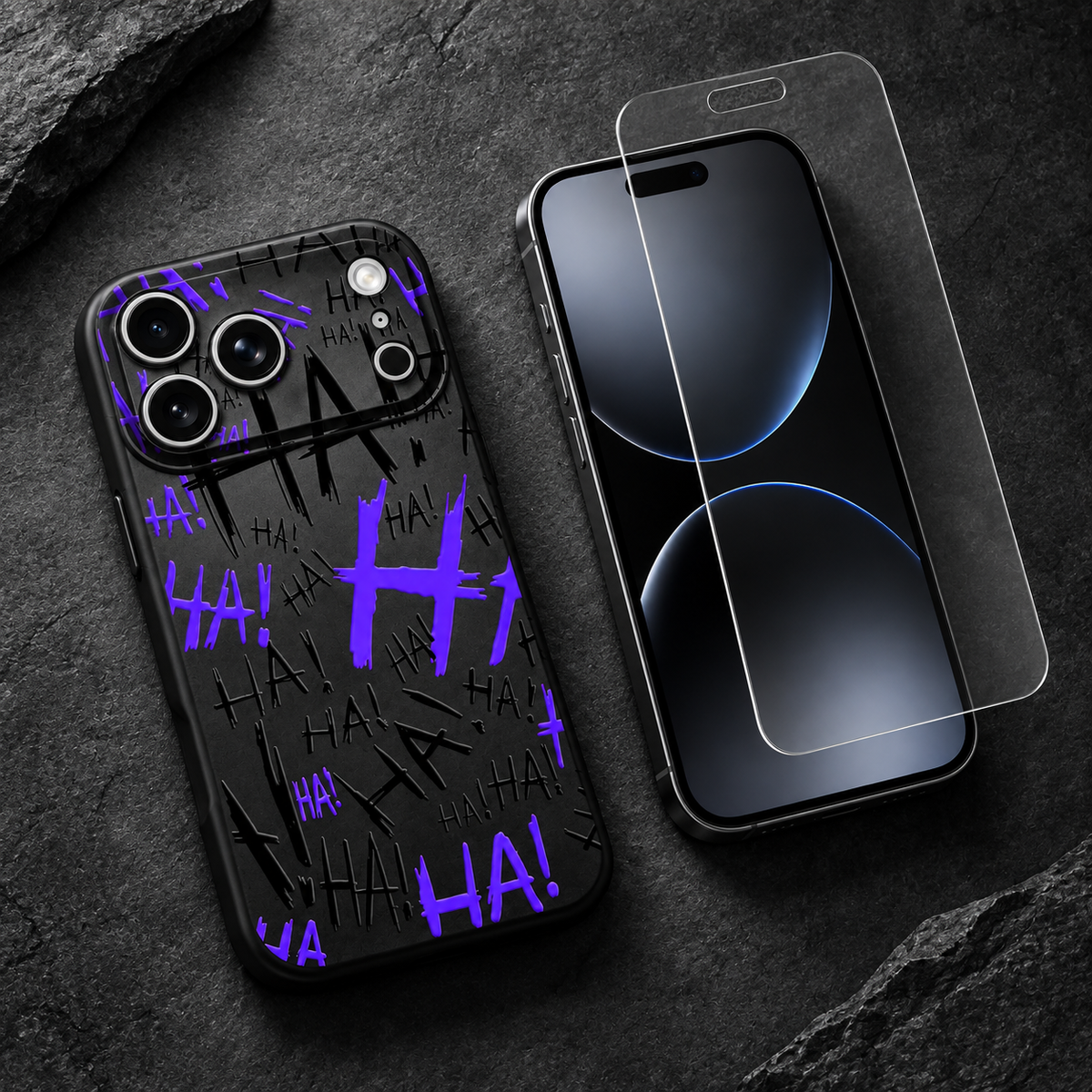 JOKSTER PURPLE + Screen Protector | iPhone Bundle | listing image 2 of 5