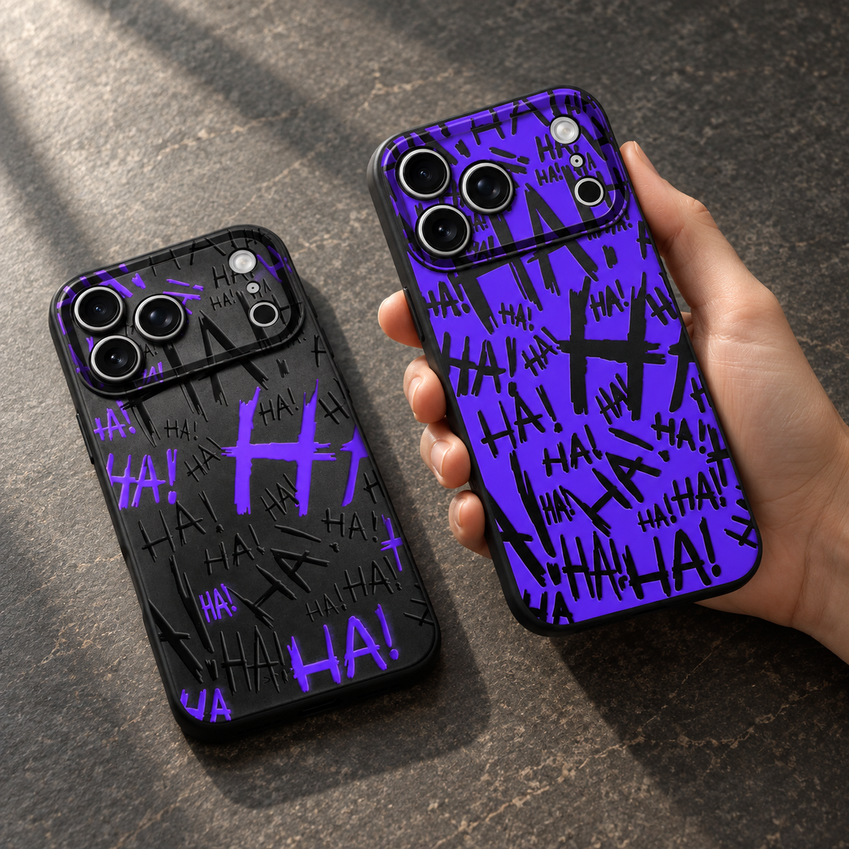 JOKSTER PURPLE + PURPLE INVERSE | 2-Case Bundle | listing image 5 of 5