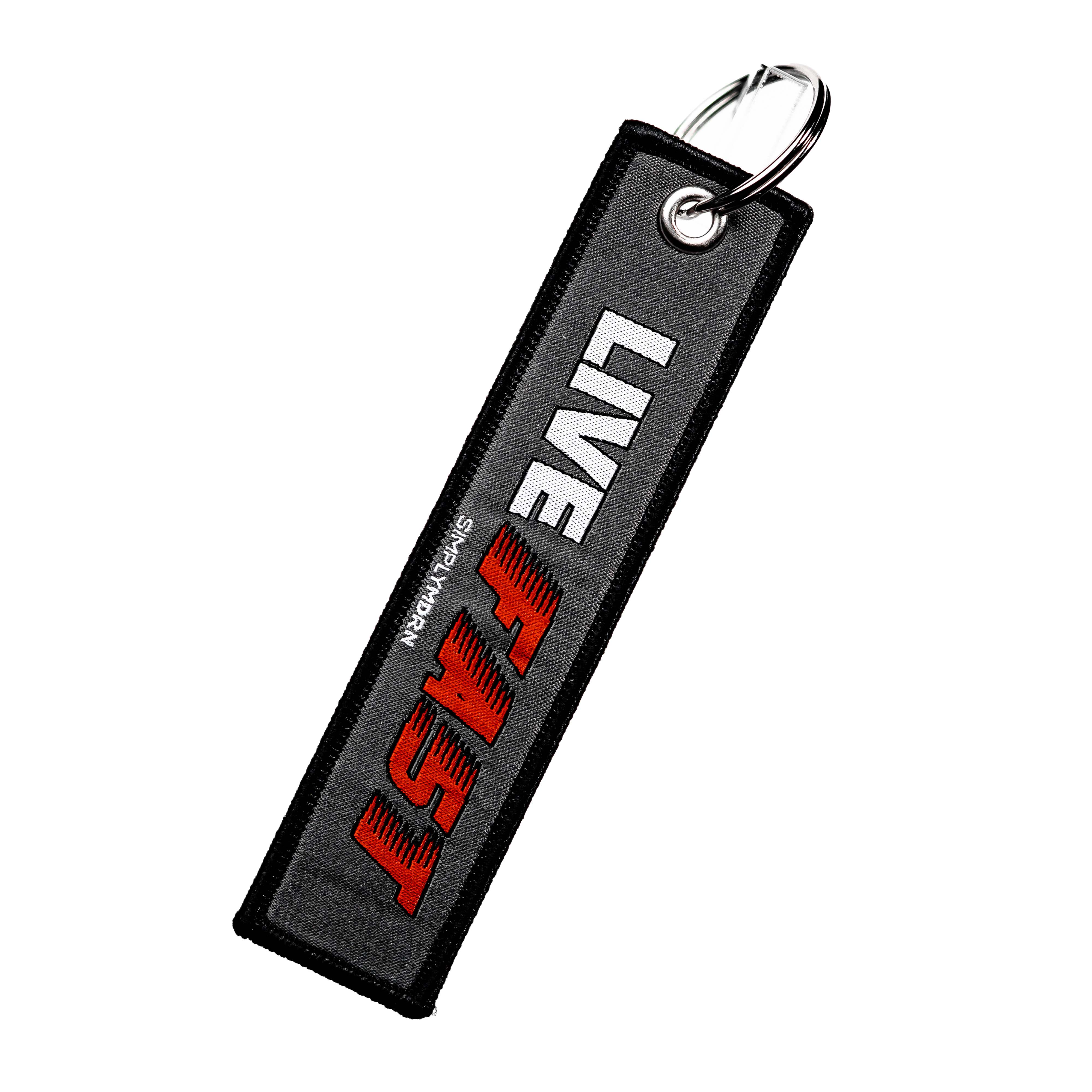 LIVE FAST KEYCHAIN