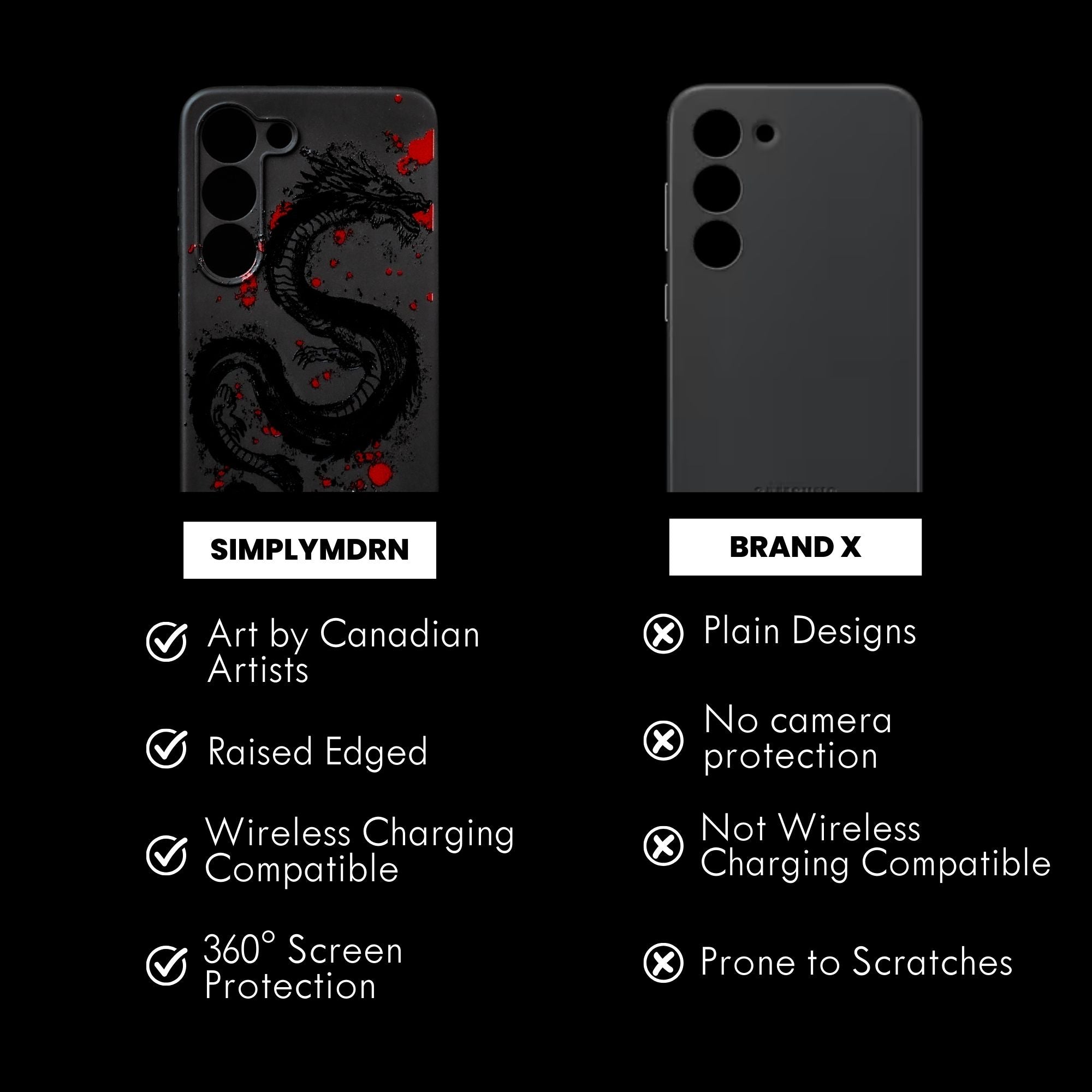 DRAGON X3 Slim Android case