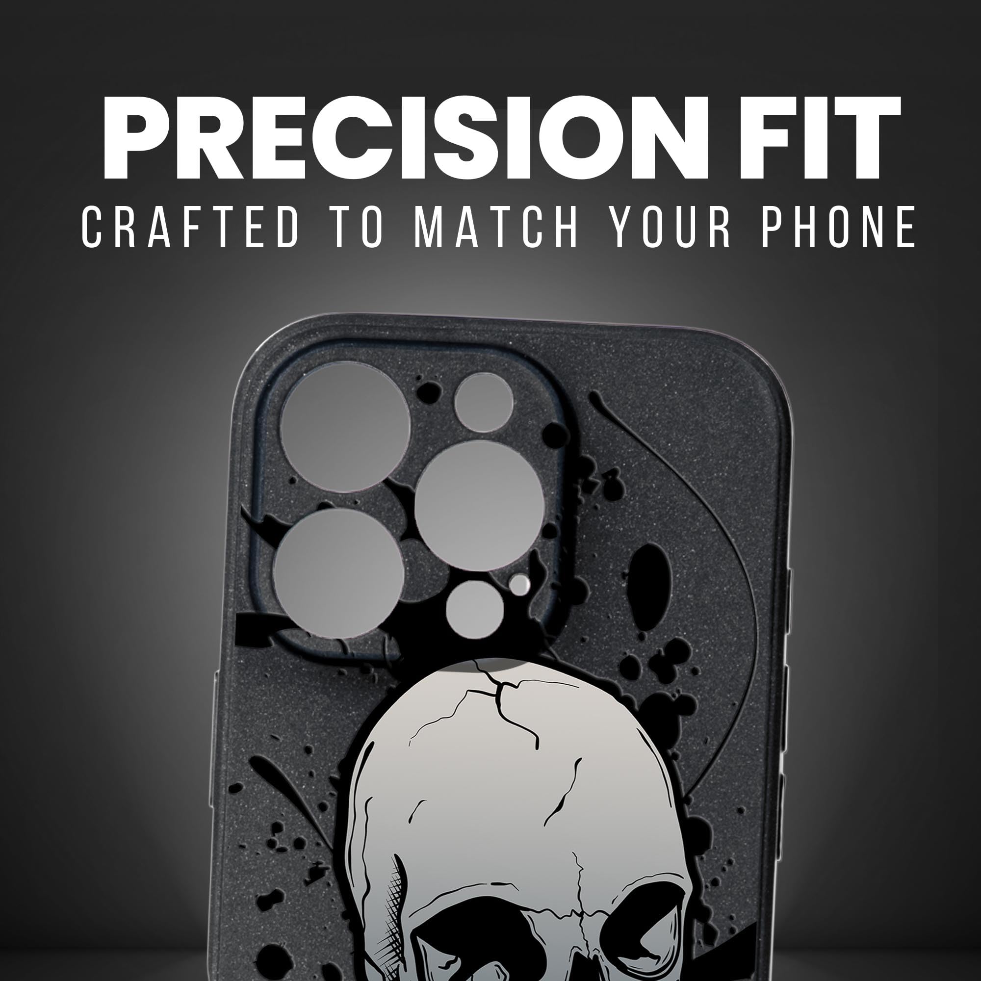 SKULLS AND PETALS [SLIM SERIES] [IPHONE 14 PRO MAX CASE]