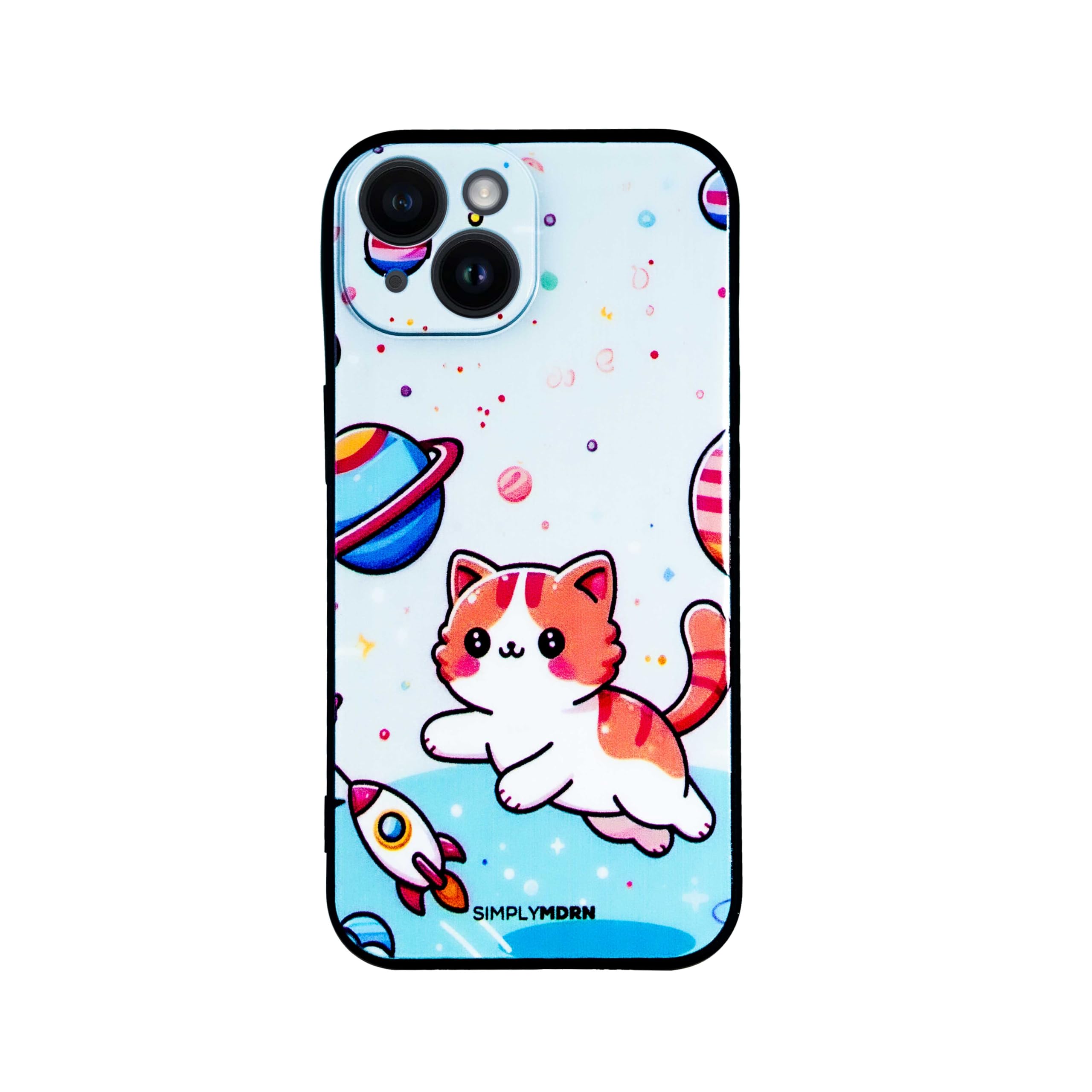 COSMIC KITTY [SLIM SERIES] [IPHONE 15 CASE]