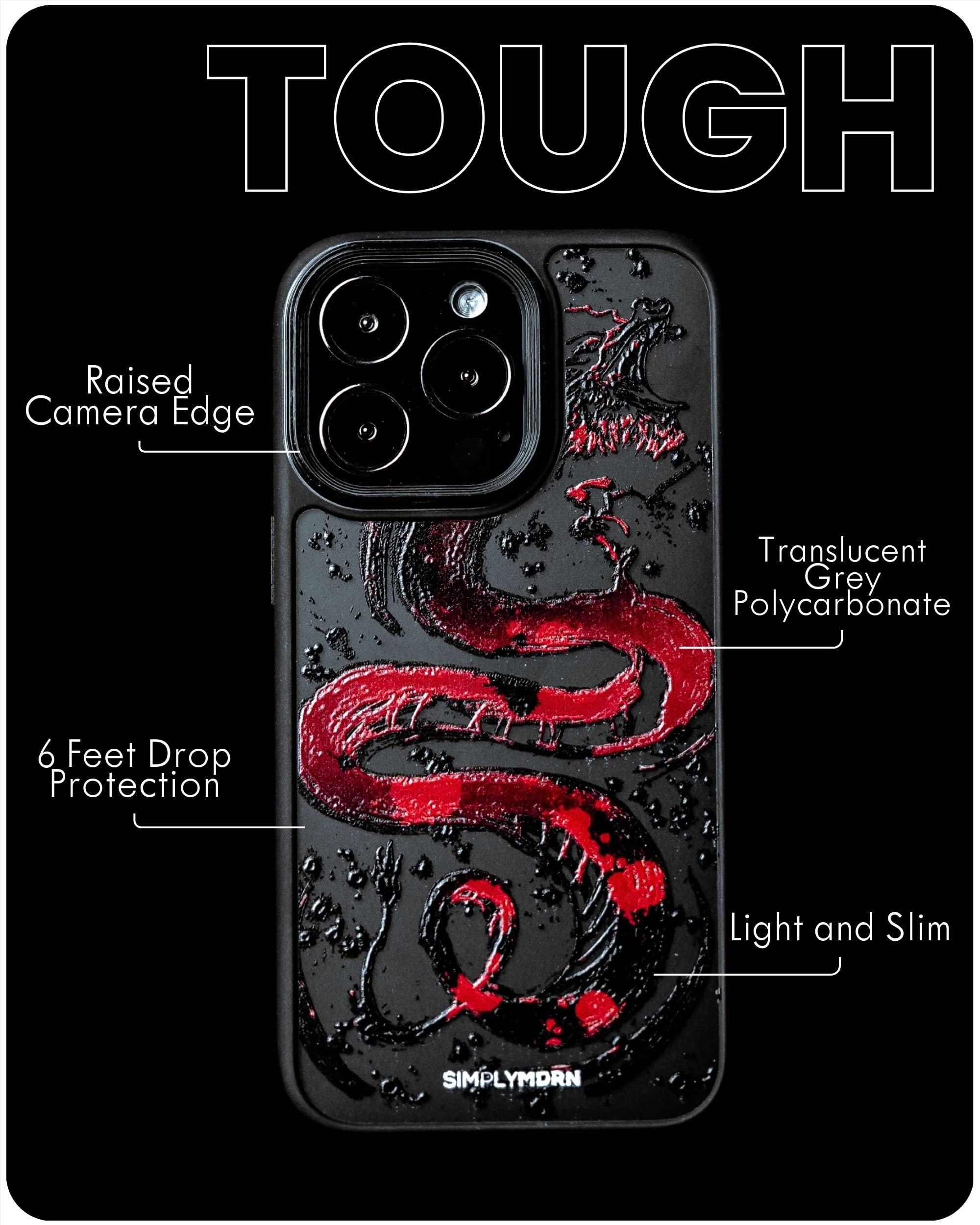 DRAGON X2 [TOUGH SERIES] [IPHONE 14 PRO CASE]