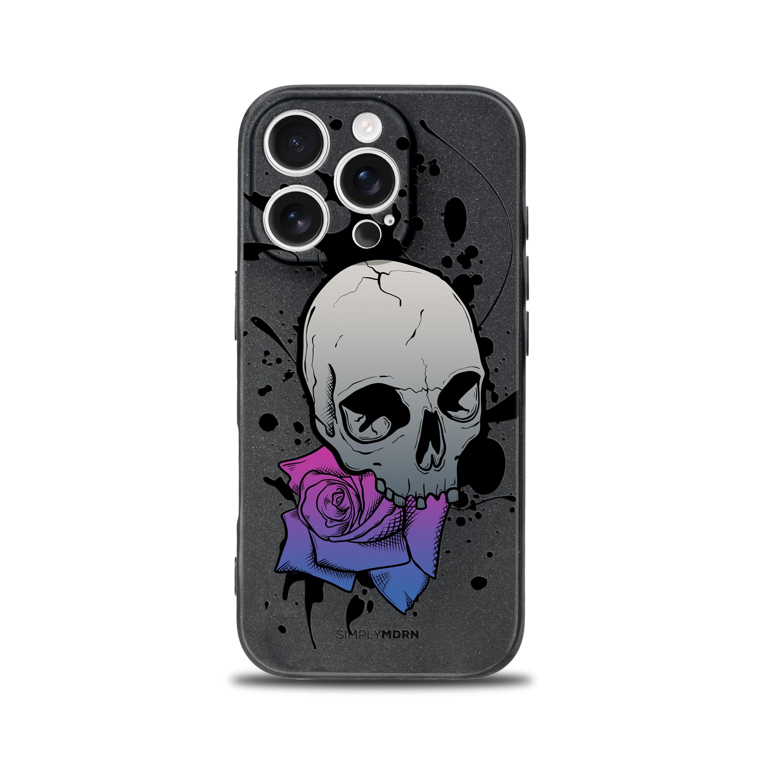 SKULLS AND PETALS [SLIM SERIES] [IPHONE 14 PRO MAX CASE]