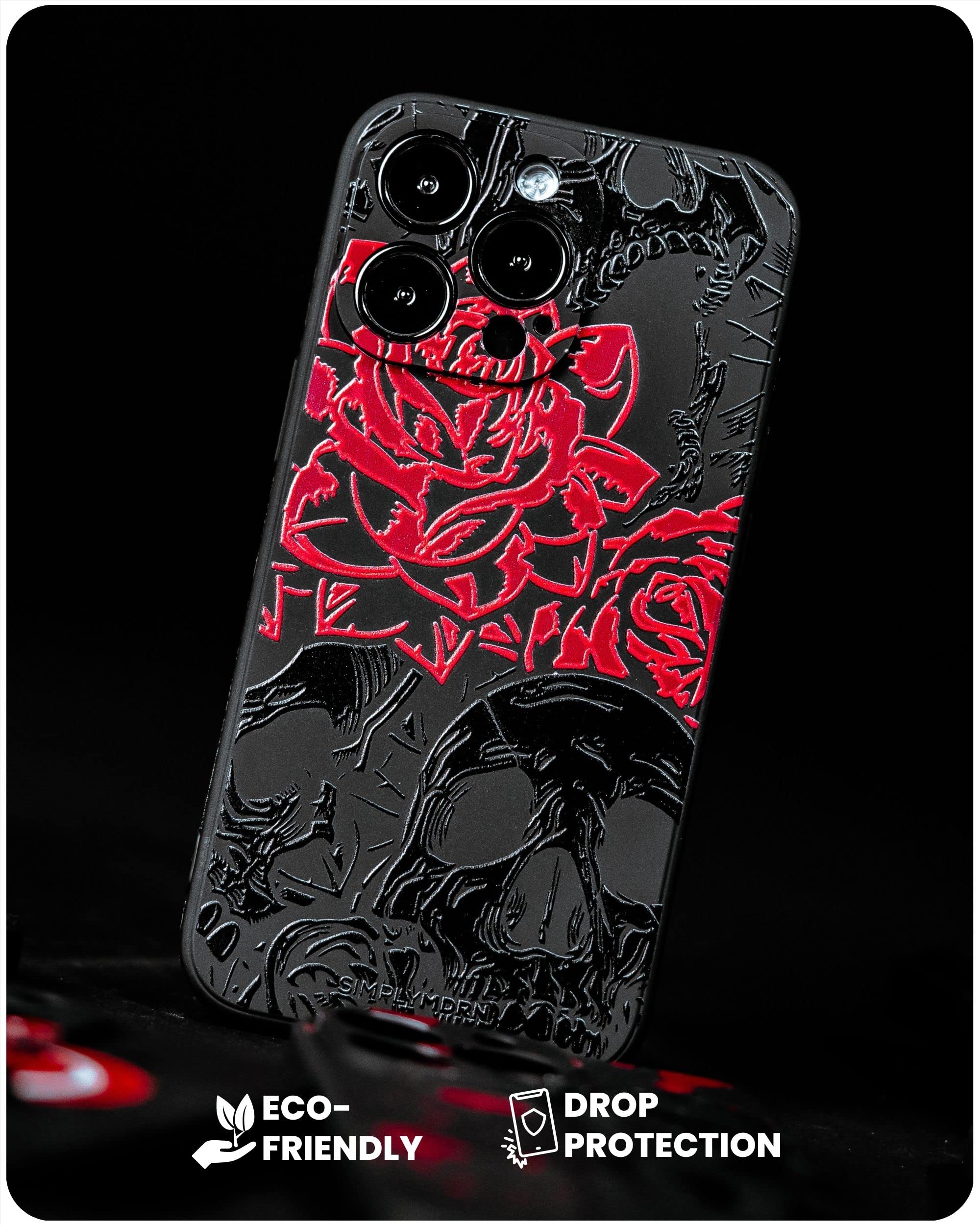 DARK ROSE SLIM [SLIM SERIES] [IPHONE 14 PRO]
