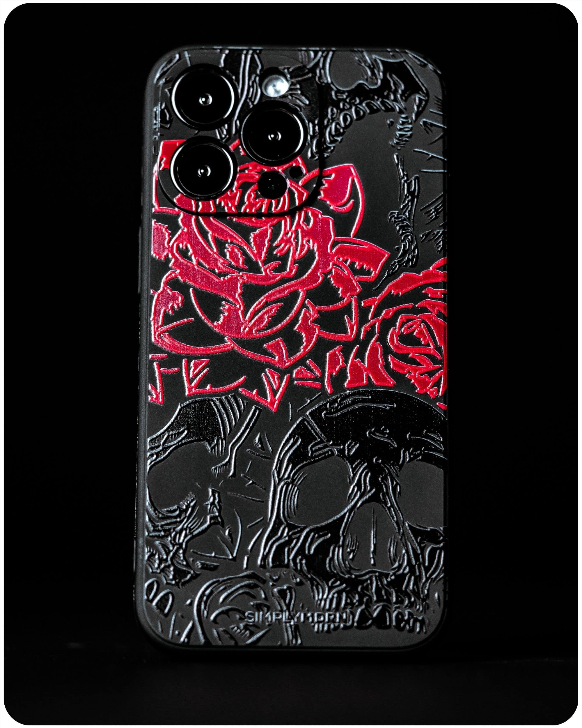 DARK ROSE SLIM [SLIM SERIES] [IPHONE 14 PRO]