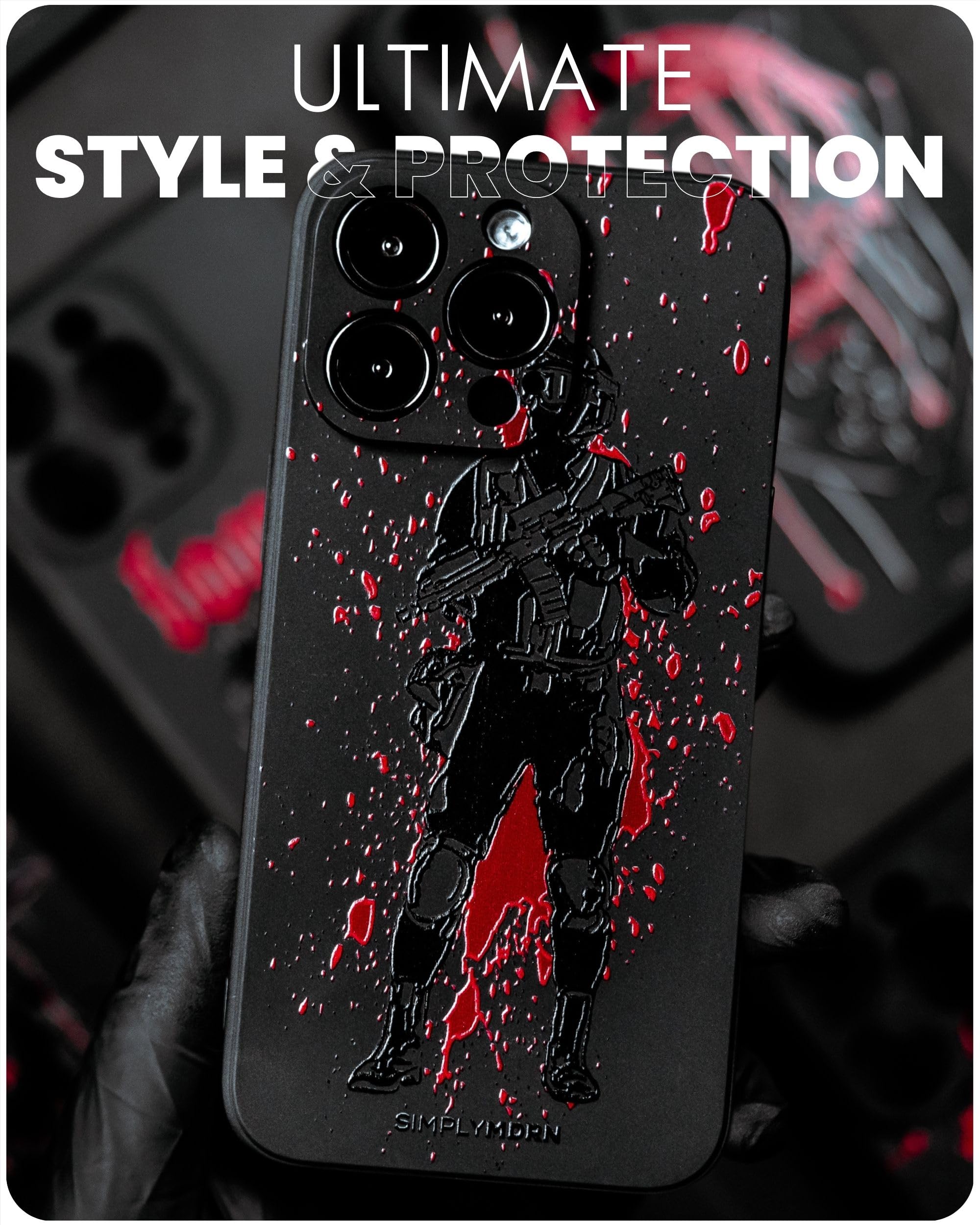 PSYCHOTIC [SLIM SERIES] [IPHONE 14 PRO CASE]