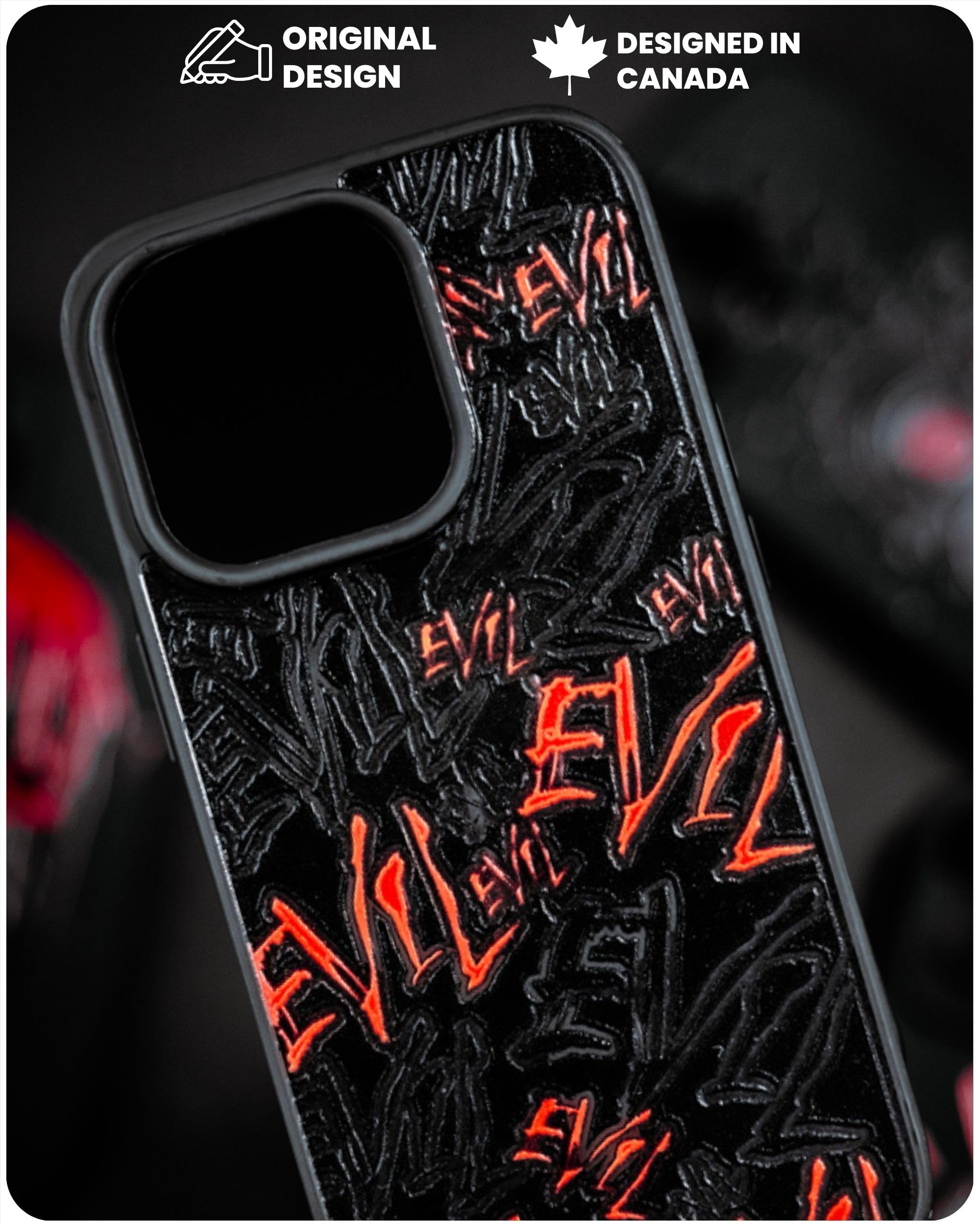 EVIL [CLEAR MAGSAFE SERIES] [IPHONE 15]