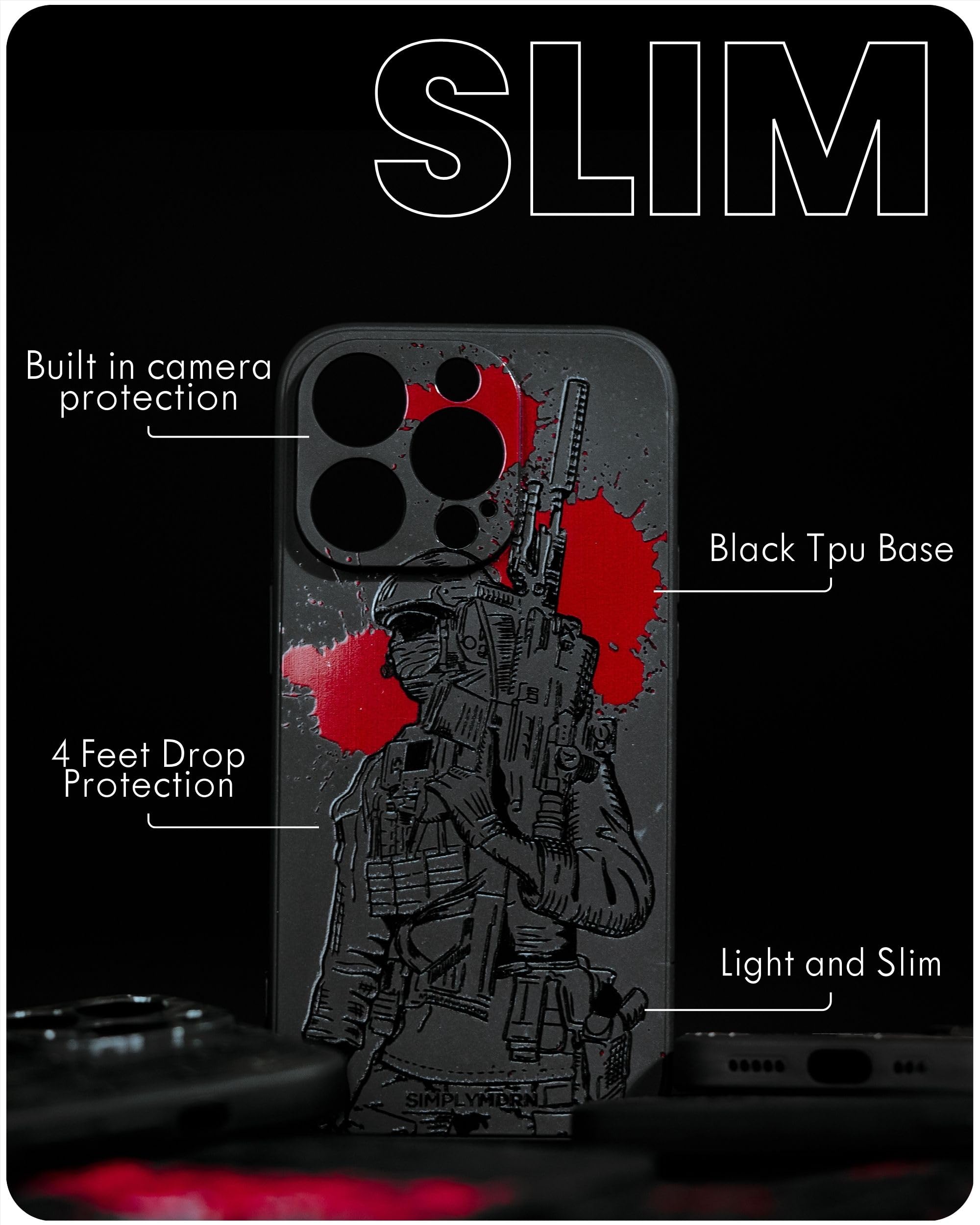 LIEUTENANT [SLIM SERIES] [IPHONE 14 PRO CASE]