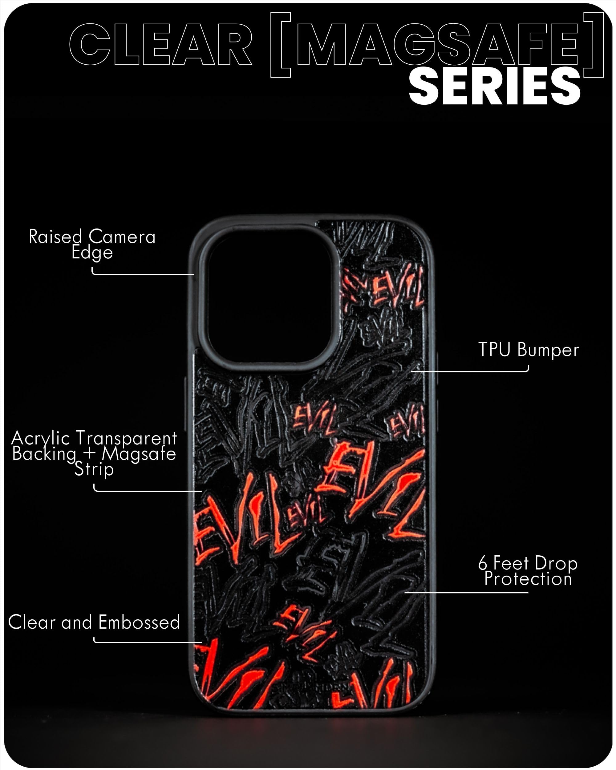 EVIL [CLEAR MAGSAFE SERIES] [IPHONE 15 PRO MAX]