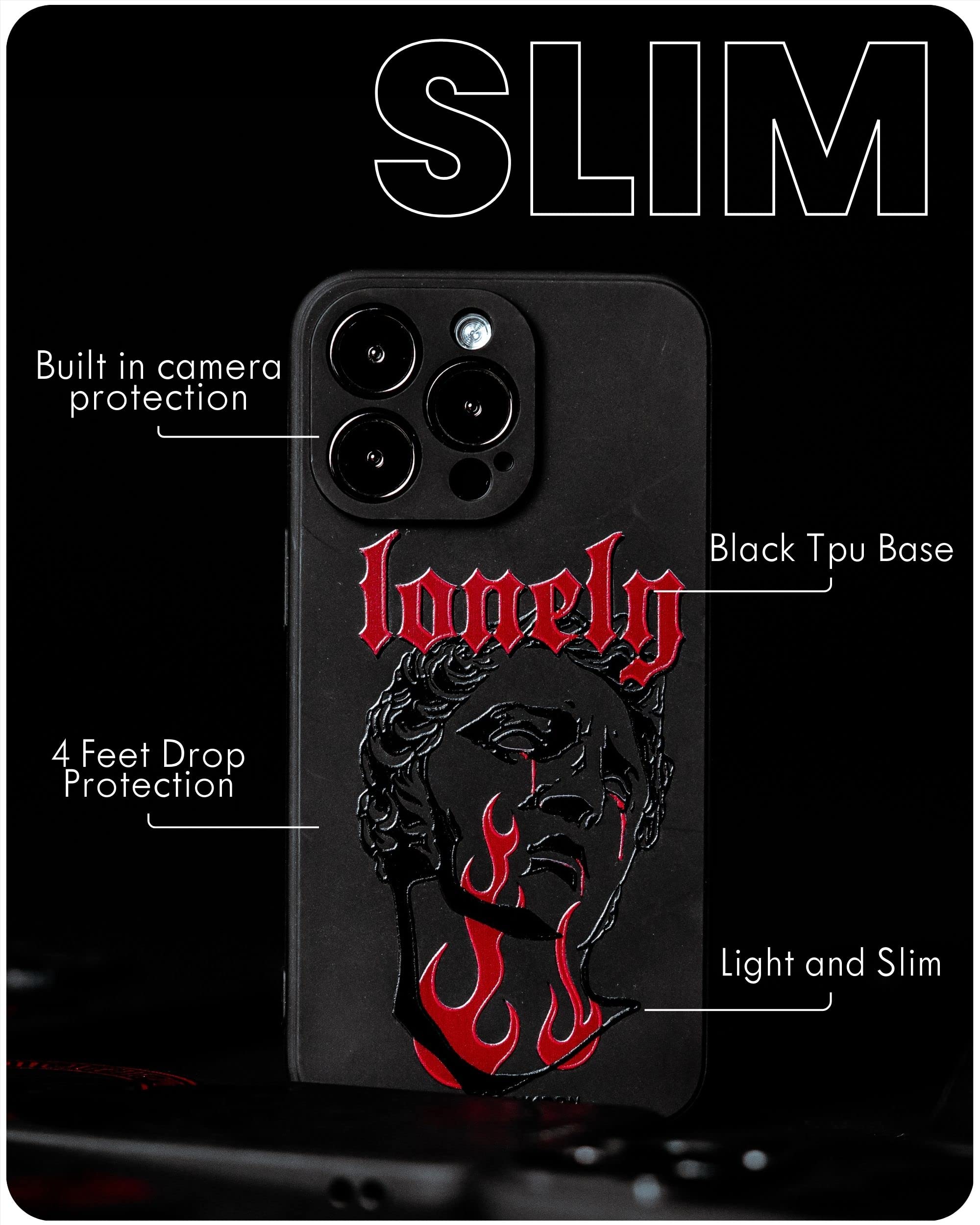 LONELY [SLIM SERIES] [IPHONE 15 PRO MAX CASE]
