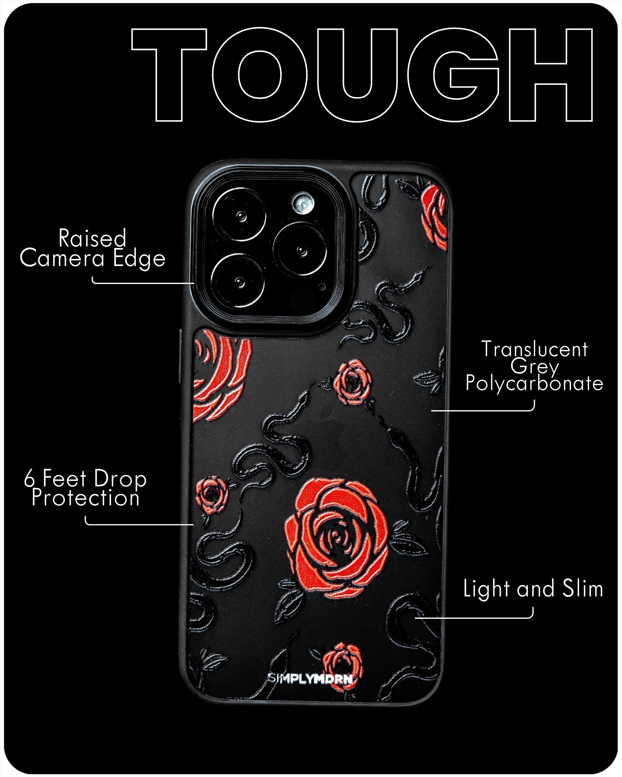 SNAKES AND ROSES [TOUGH SERIES] [IPHONE XR]