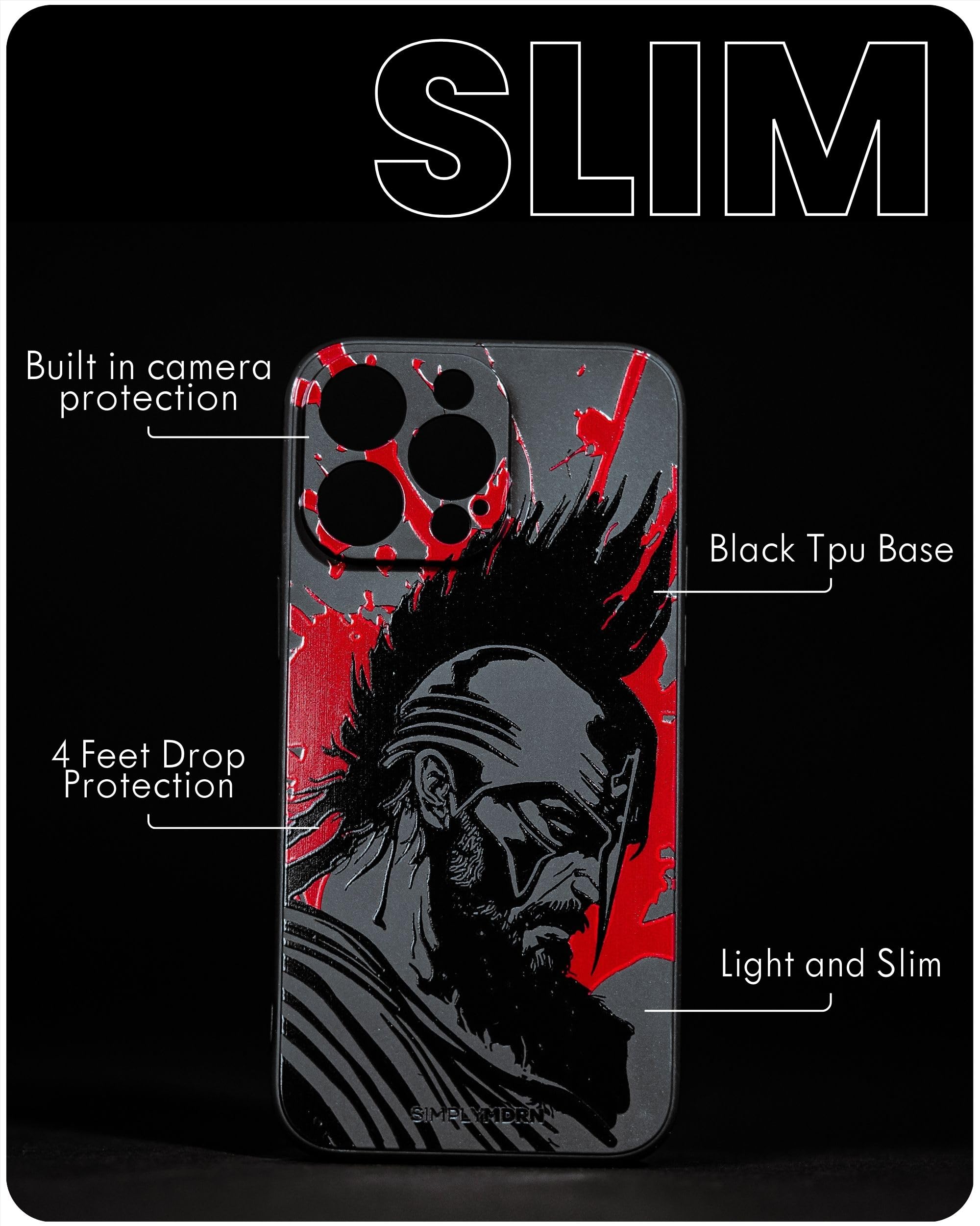 DEMOLISHER [SLIM SERIES] [IPHONE 14 PRO CASE]