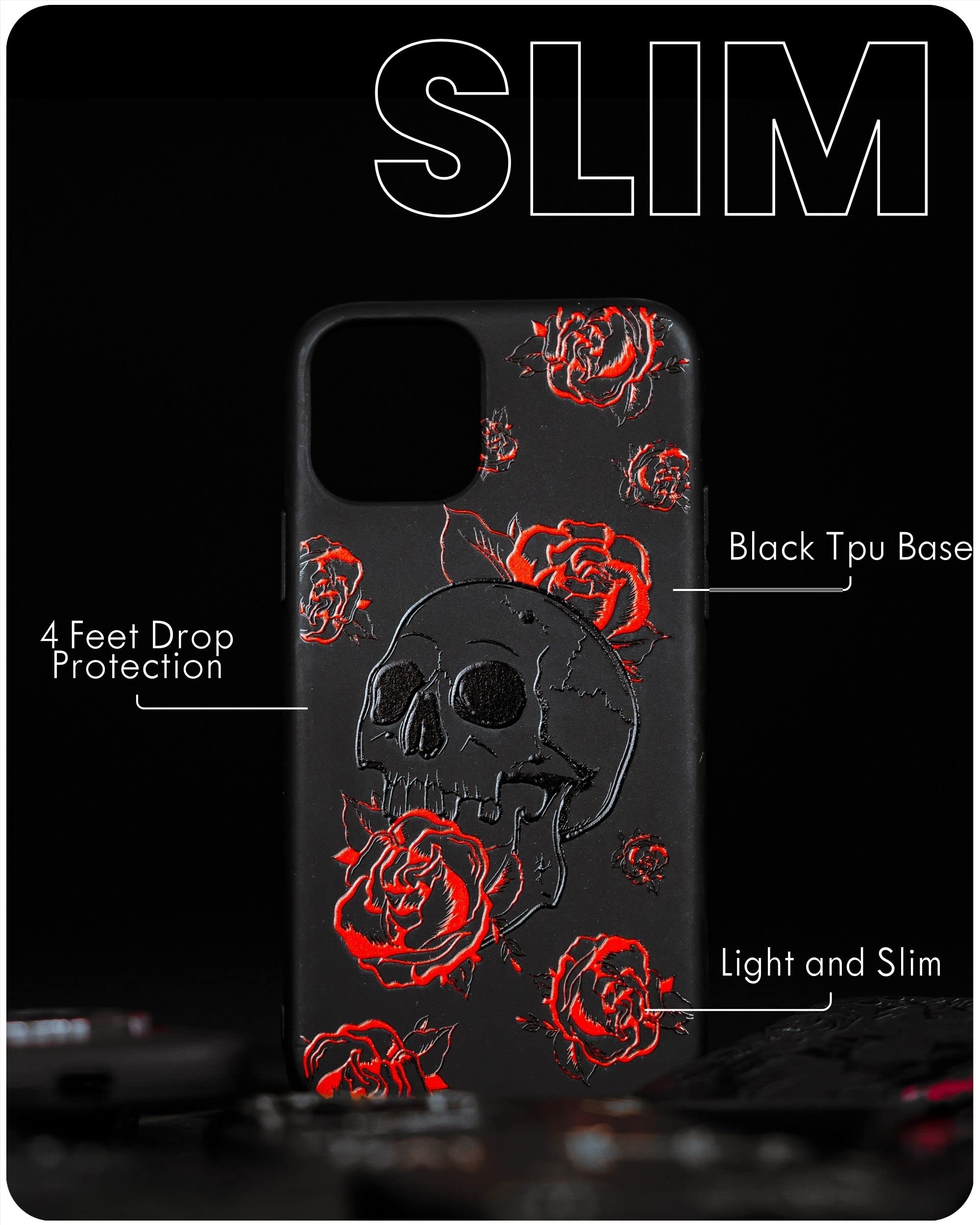 DEATHLY ROSE [SLIM SERIES] [IPHONE 11 PRO]