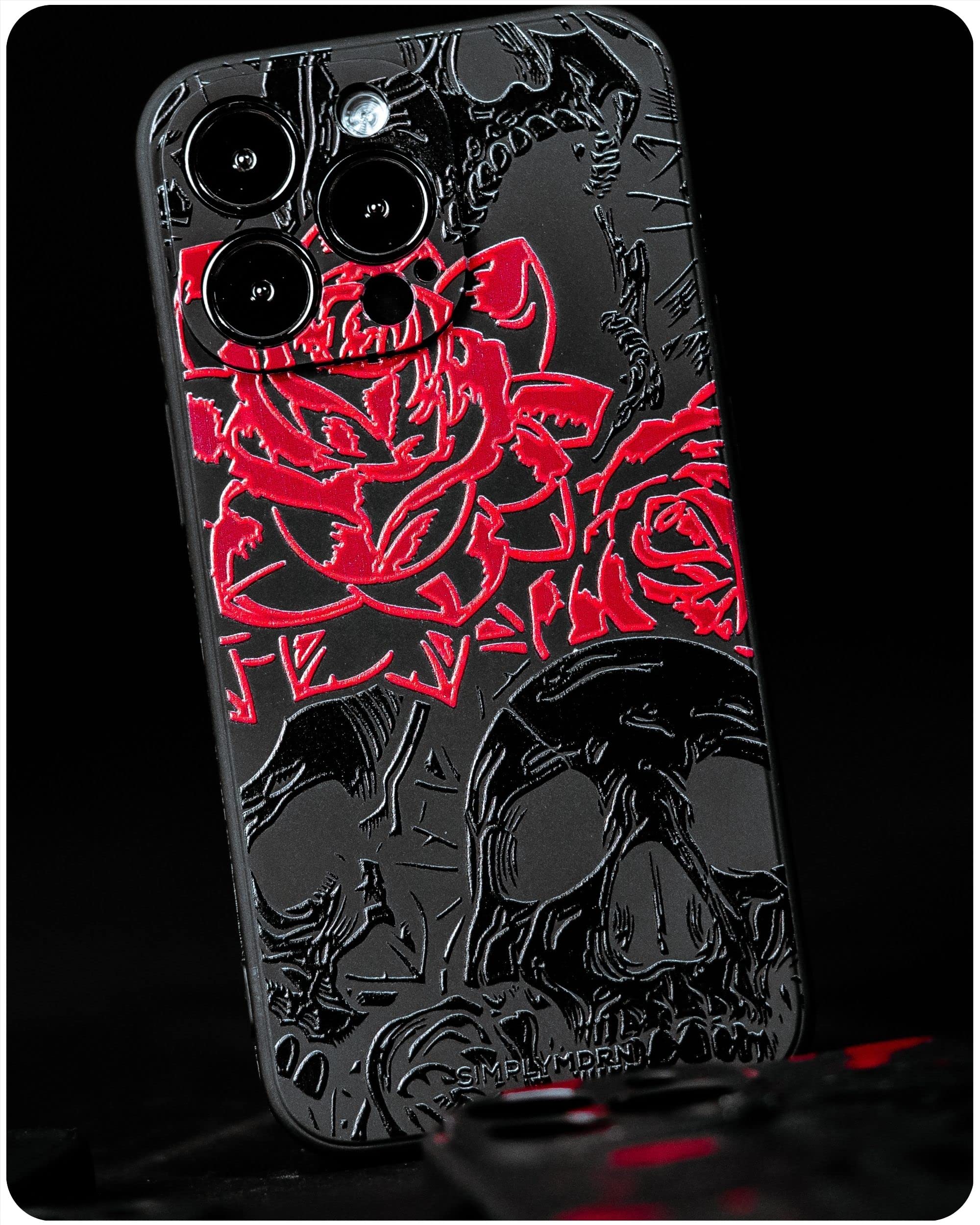 DARK ROSE SLIM [SLIM SERIES] [IPHONE 14 PRO]