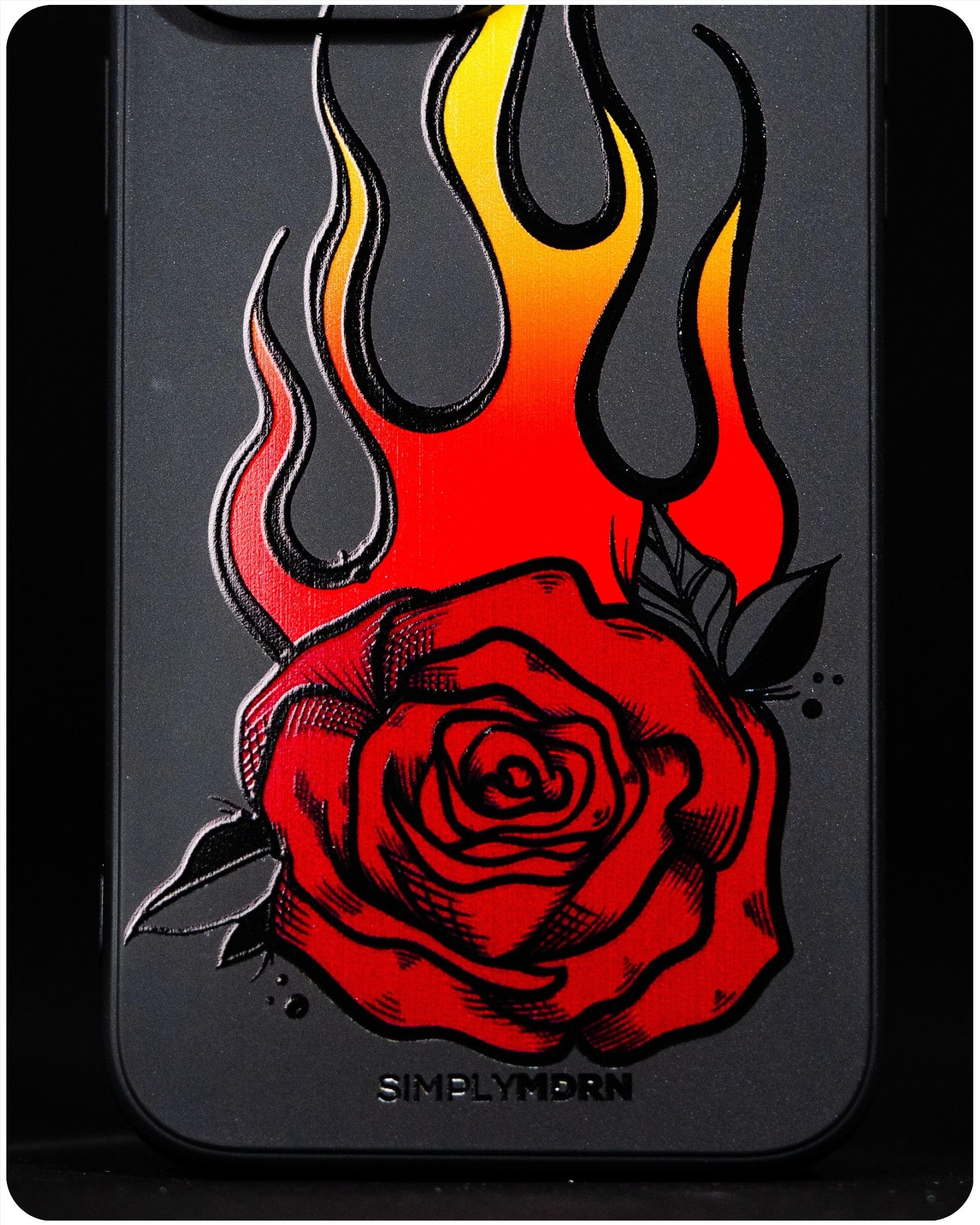 FLAMING PETALS [SLIM SERIES] [IPHONE 14 PRO MAX]
