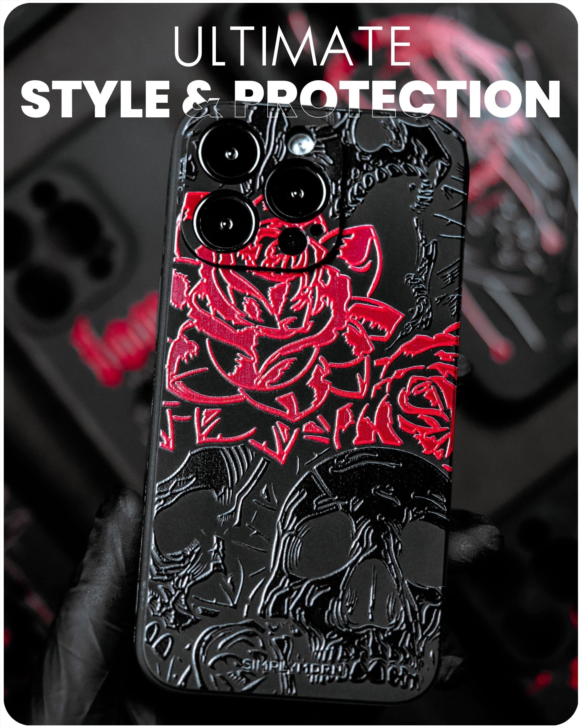 DARK ROSE SLIM [SLIM SERIES] [IPHONE 14 PRO]