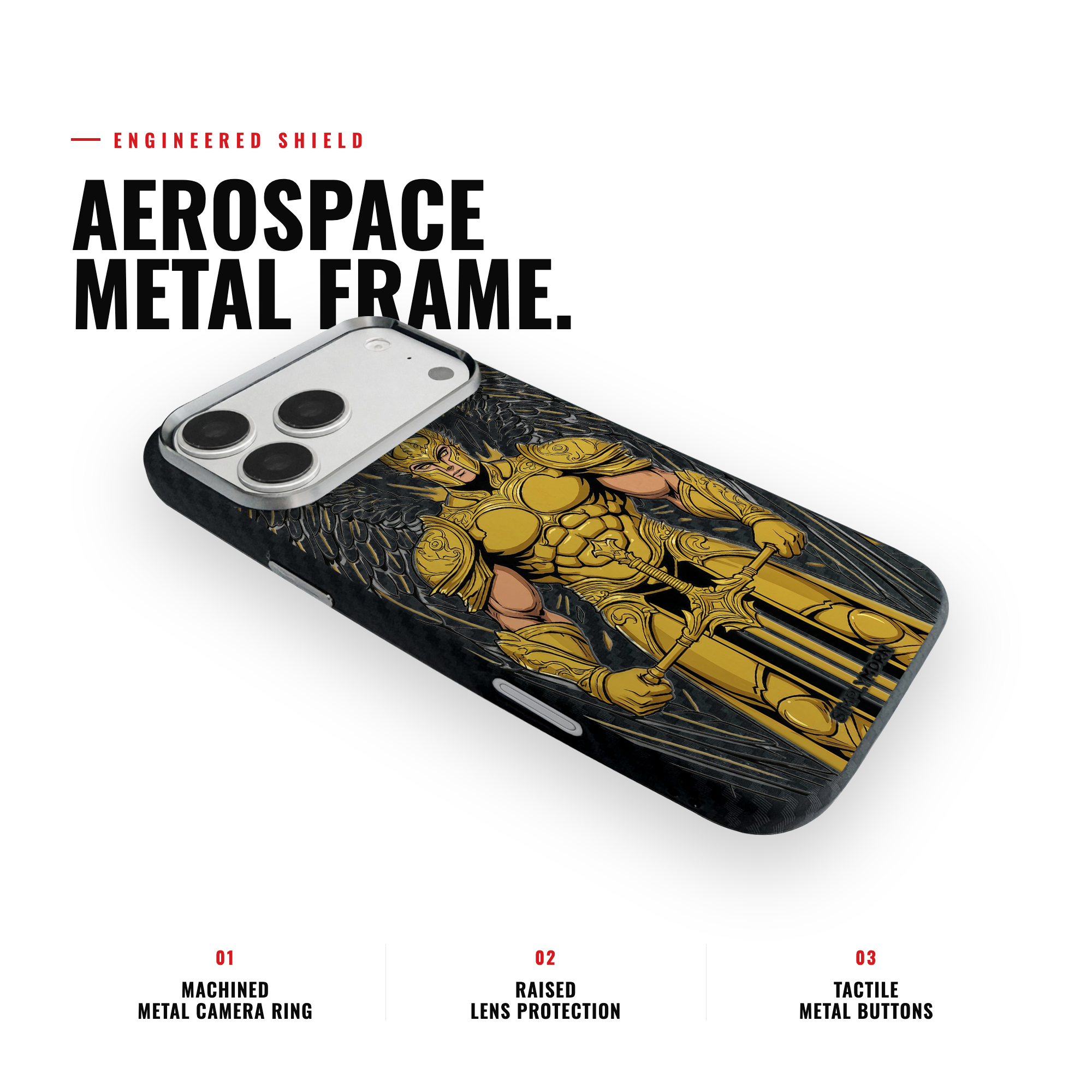 ANGELIC FORTITUDE Carbon [S2] iPhone case image 3
