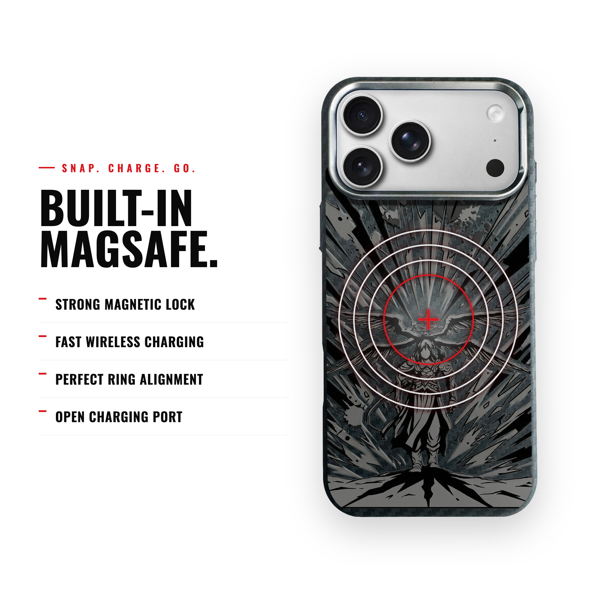 ANGELIC WARRIOR Carbon [S2] iPhone case image 4