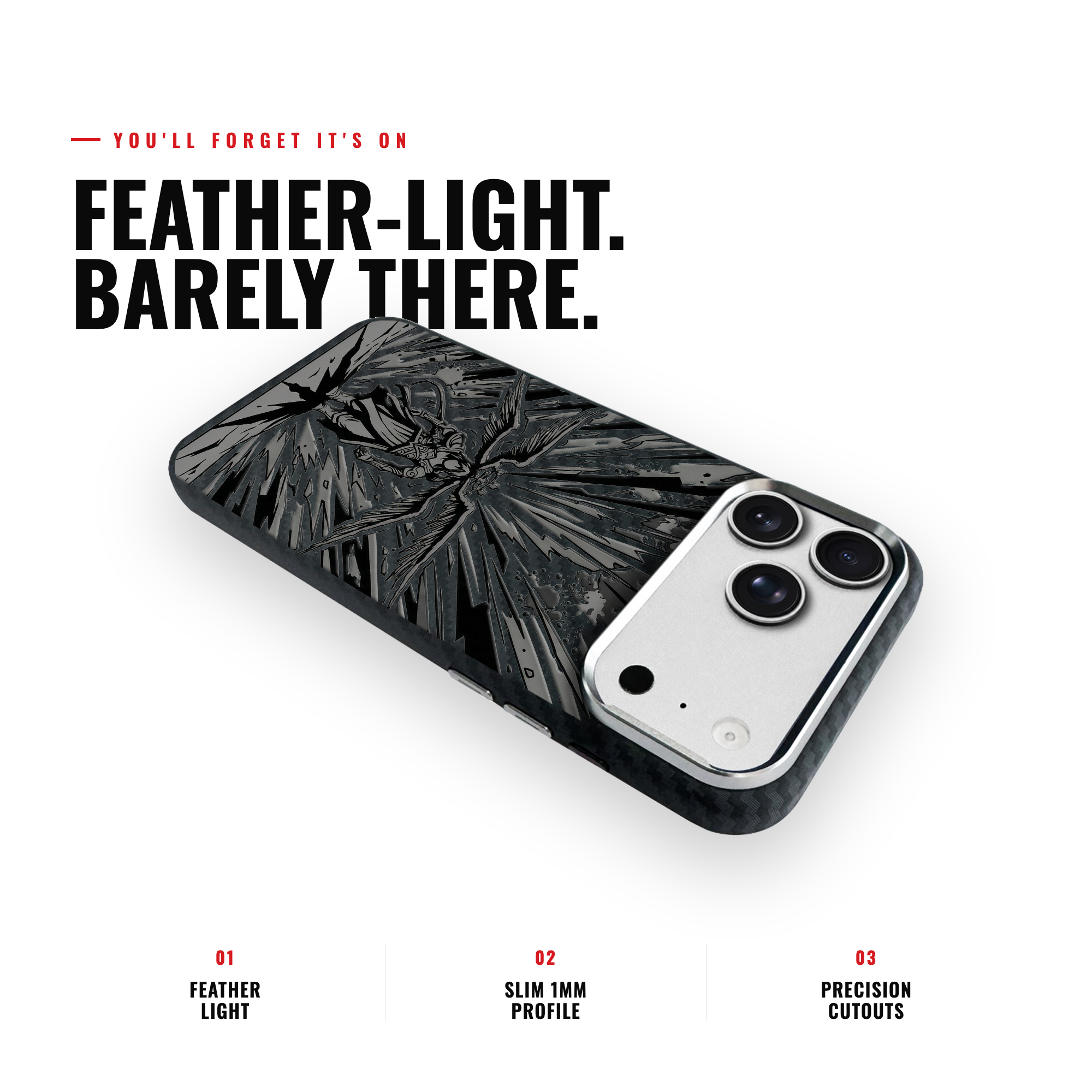 ANGELIC WARRIOR Carbon [S2] iPhone case image 6
