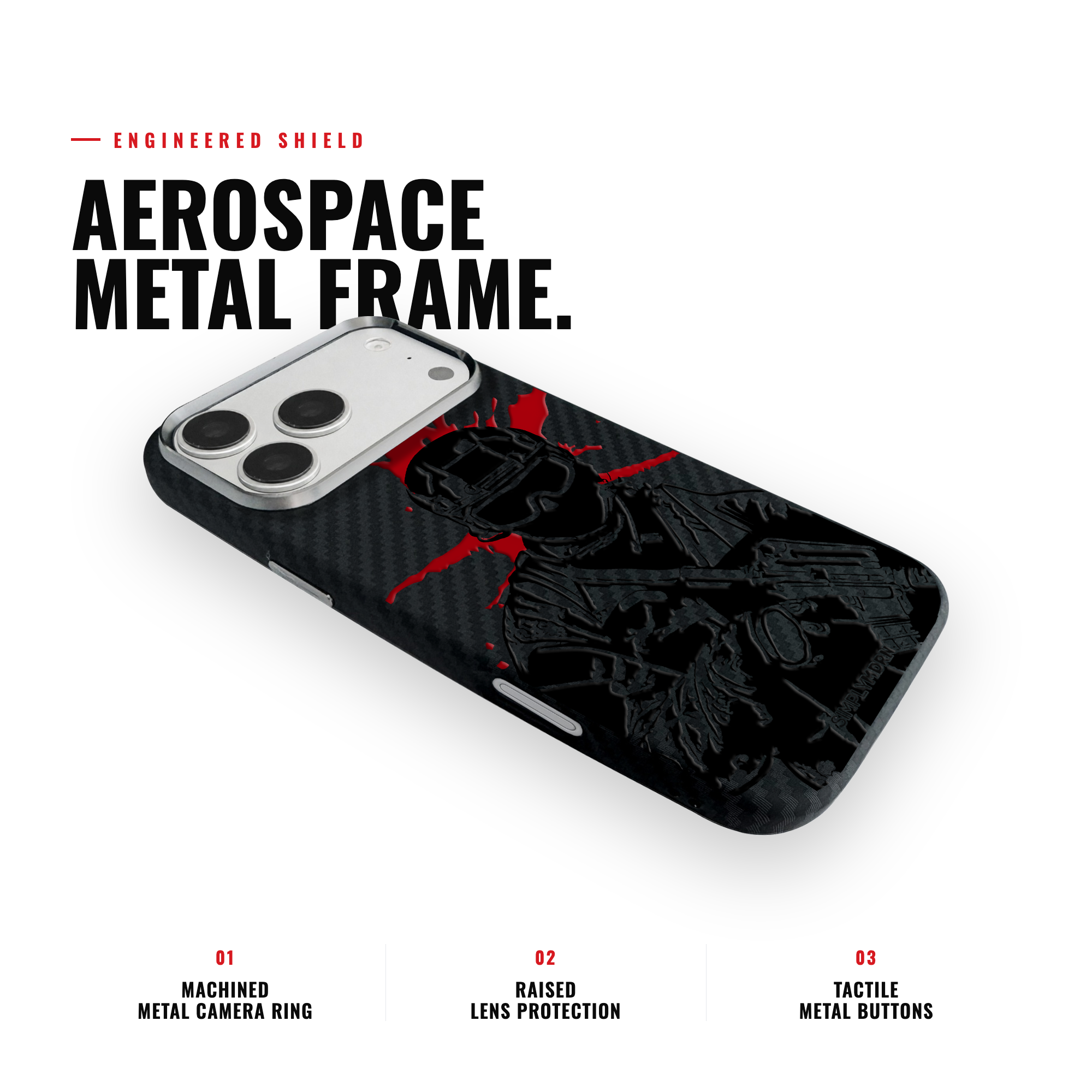 ARMED Carbon [S2] iPhone case image 3