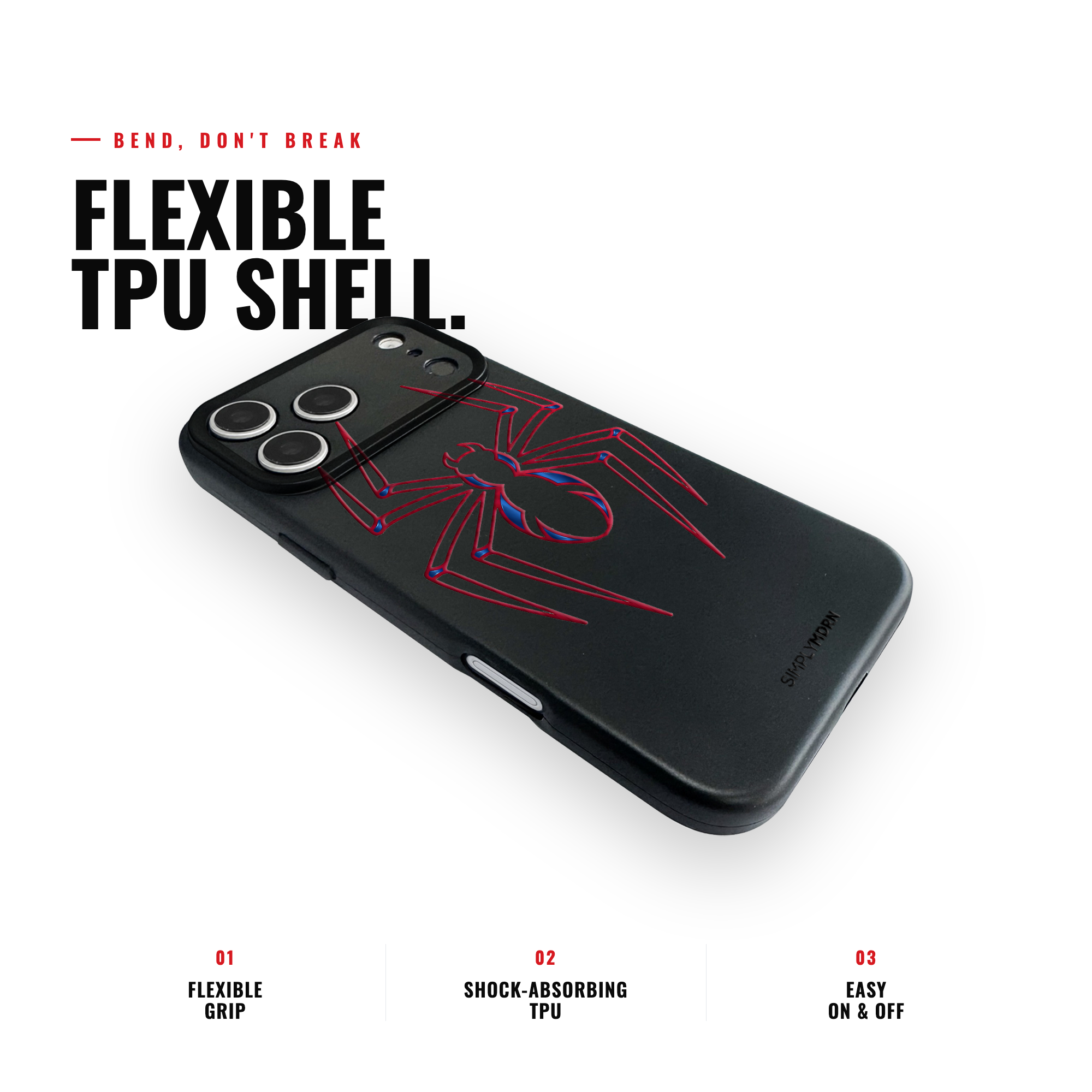 ARACHNID REDLINE SHADOW Slim [S2] iPhone case image 3