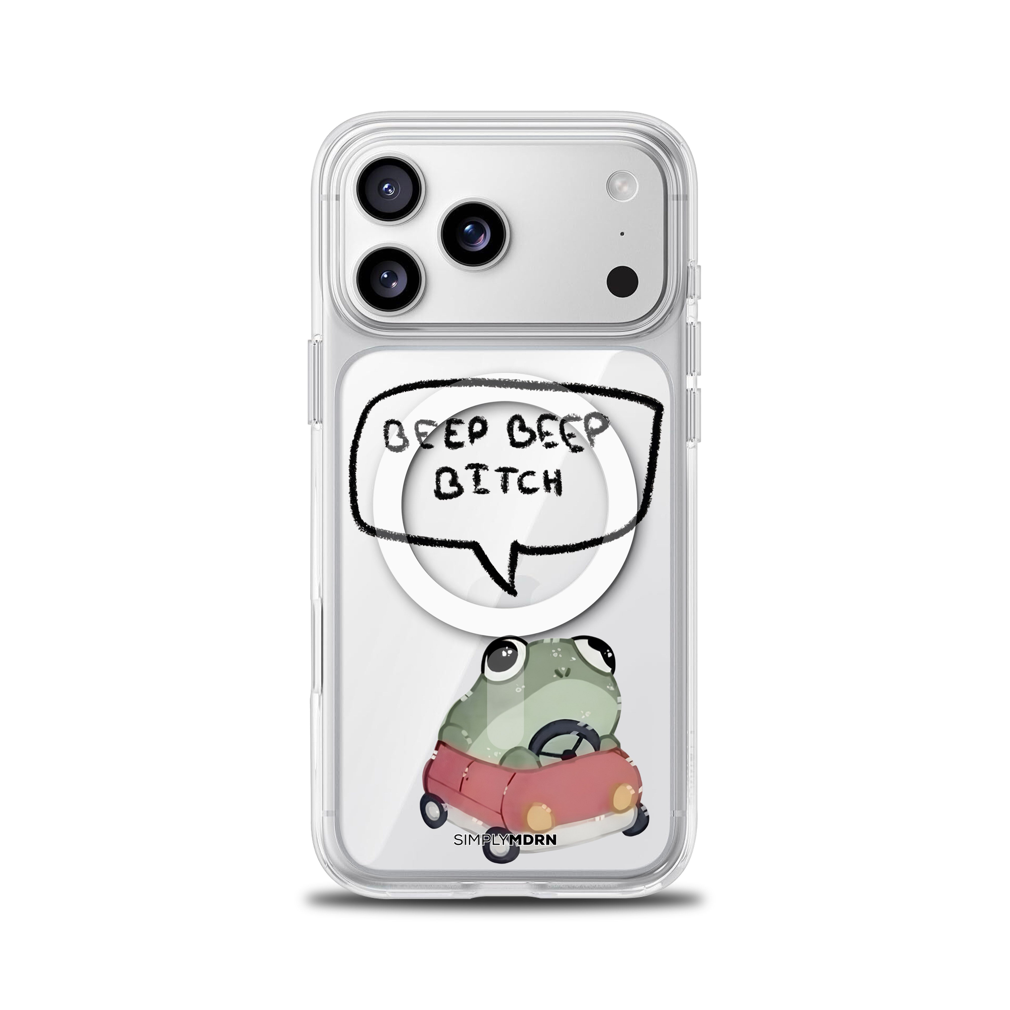 BEEP BEEP FROG [CLR+] IPHONE CASE
