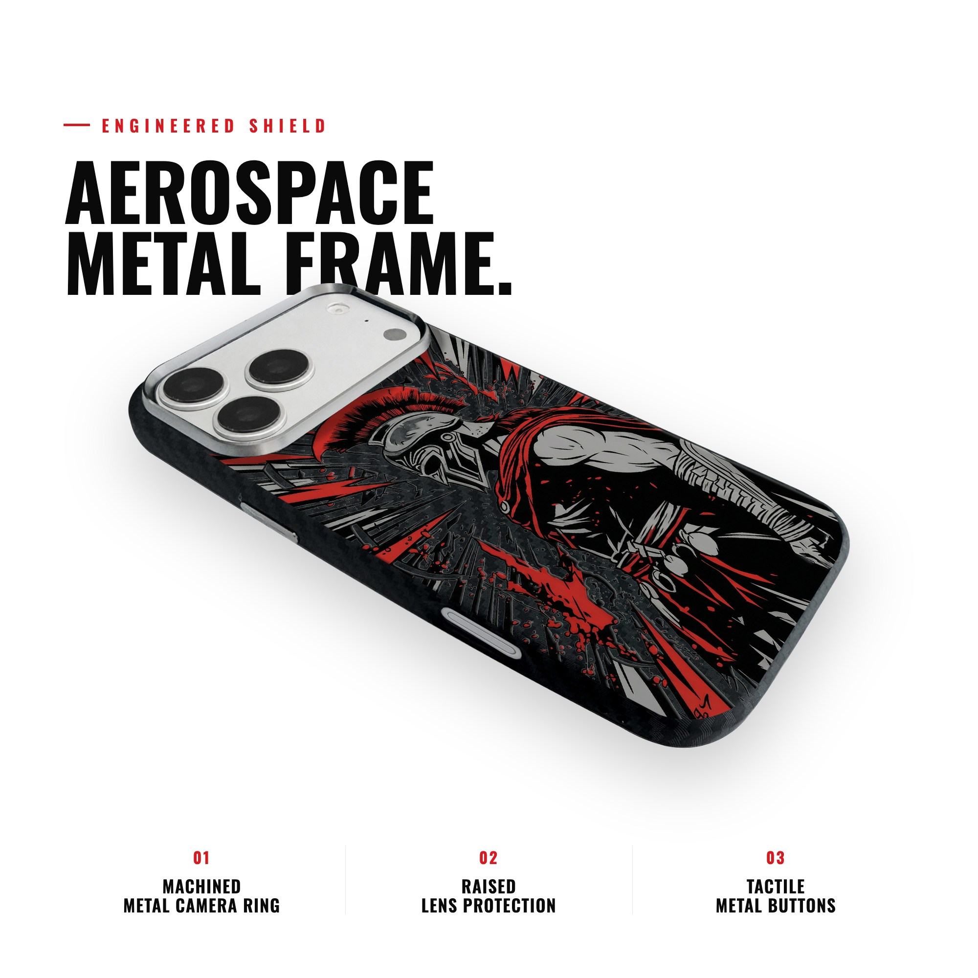 BLOOD CENTURION Carbon [S2] iPhone case image 3