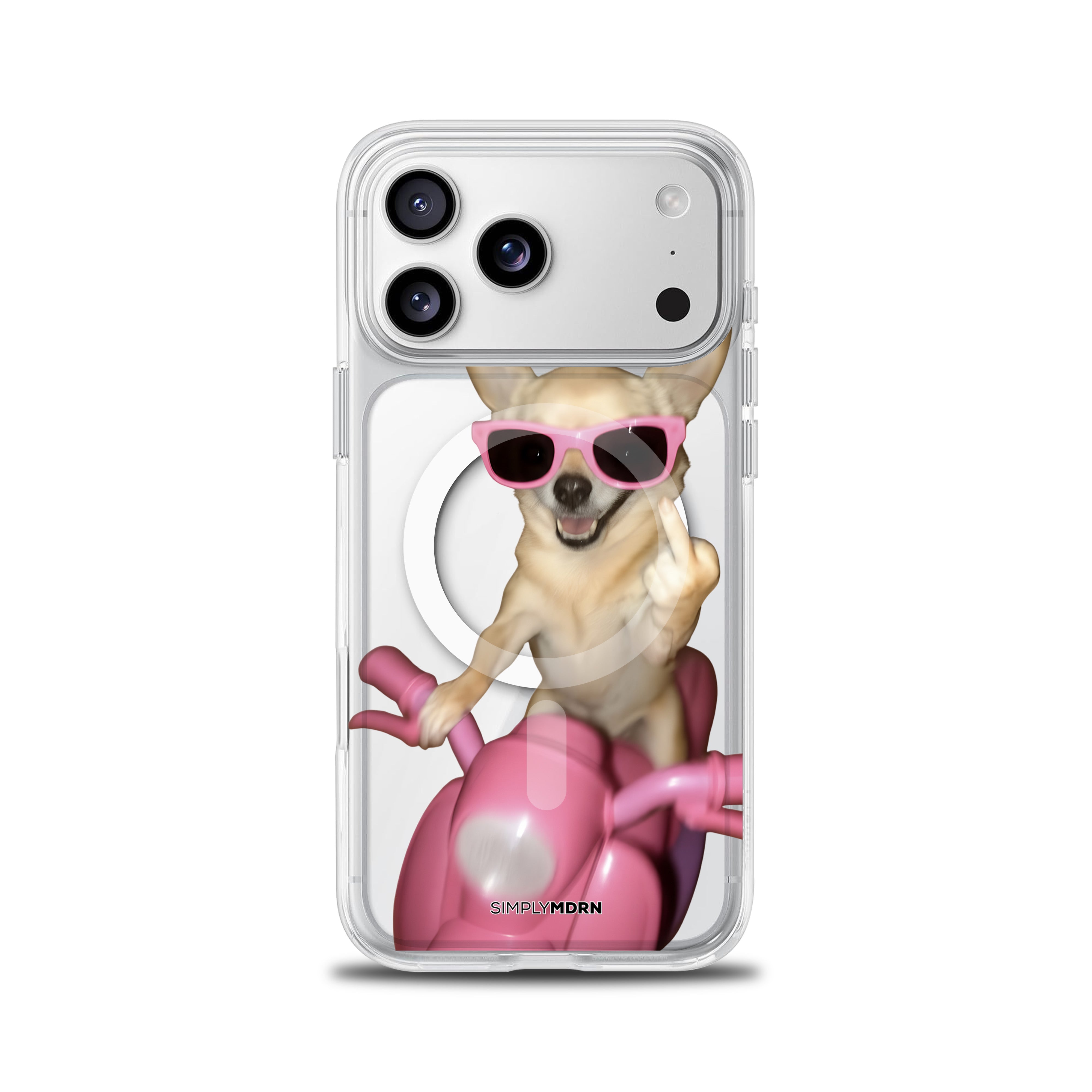 BAD GIRL CHIHUAHUA [CLEAR MAGSAFE]