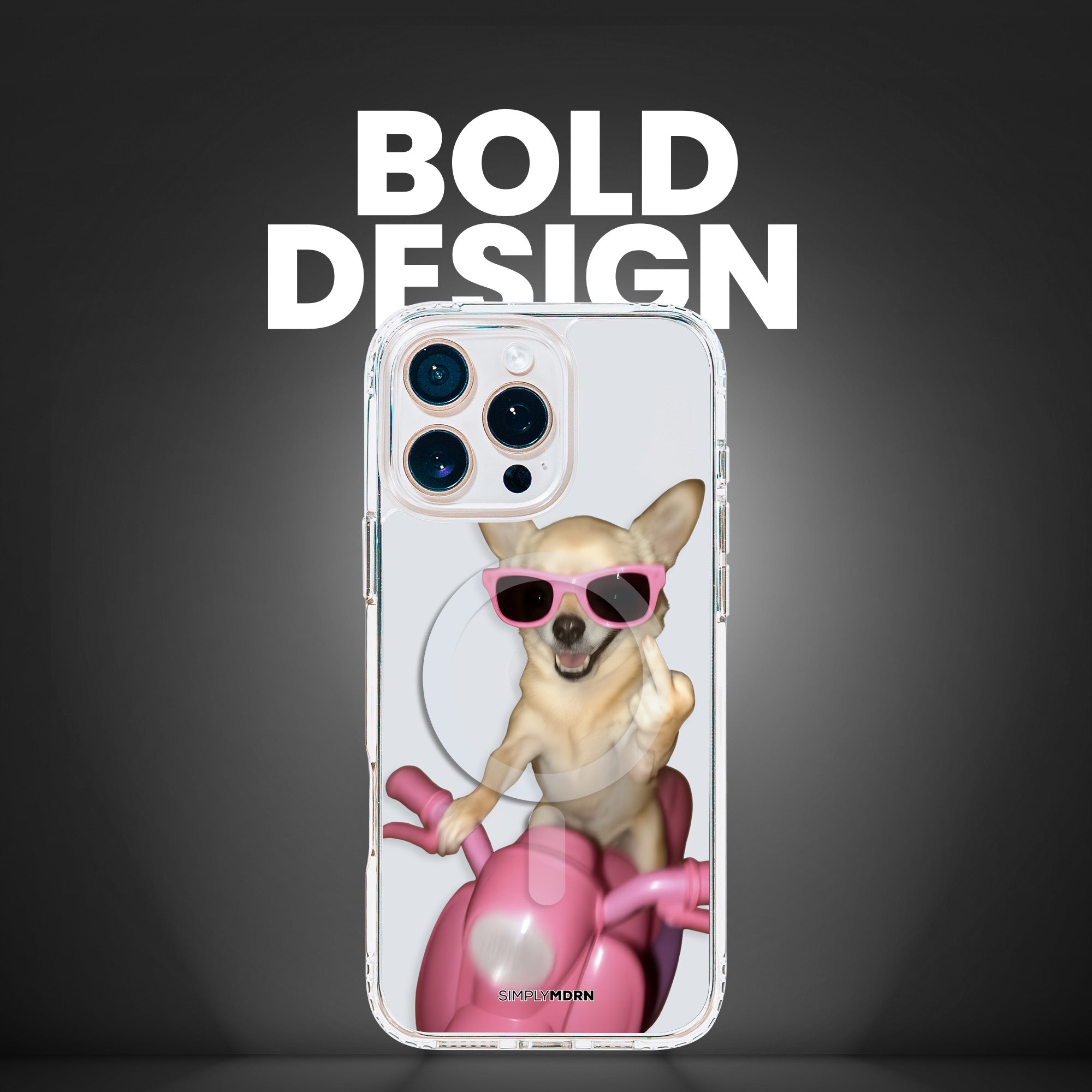 BAD GIRL CHIHUAHUA [CLEAR MAGSAFE]