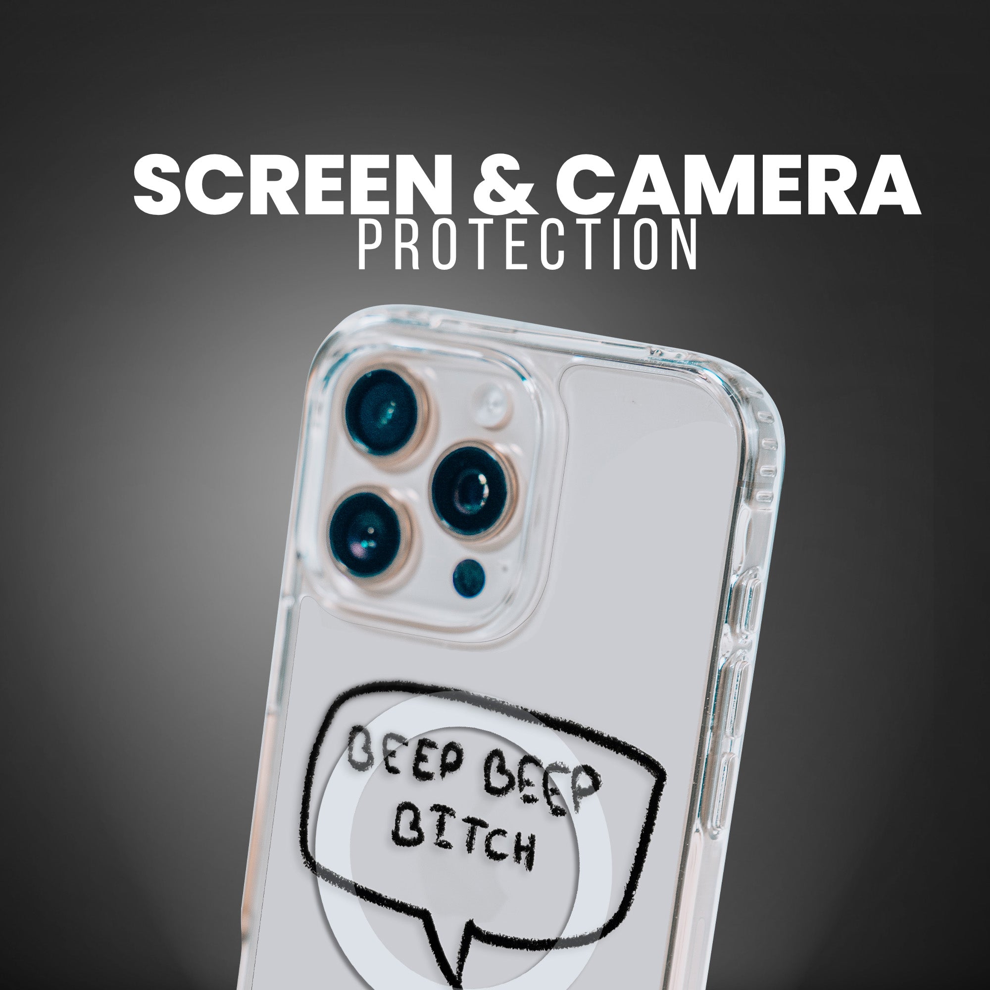 BEEP BEEP FROG [CLEAR MAGSAFE]