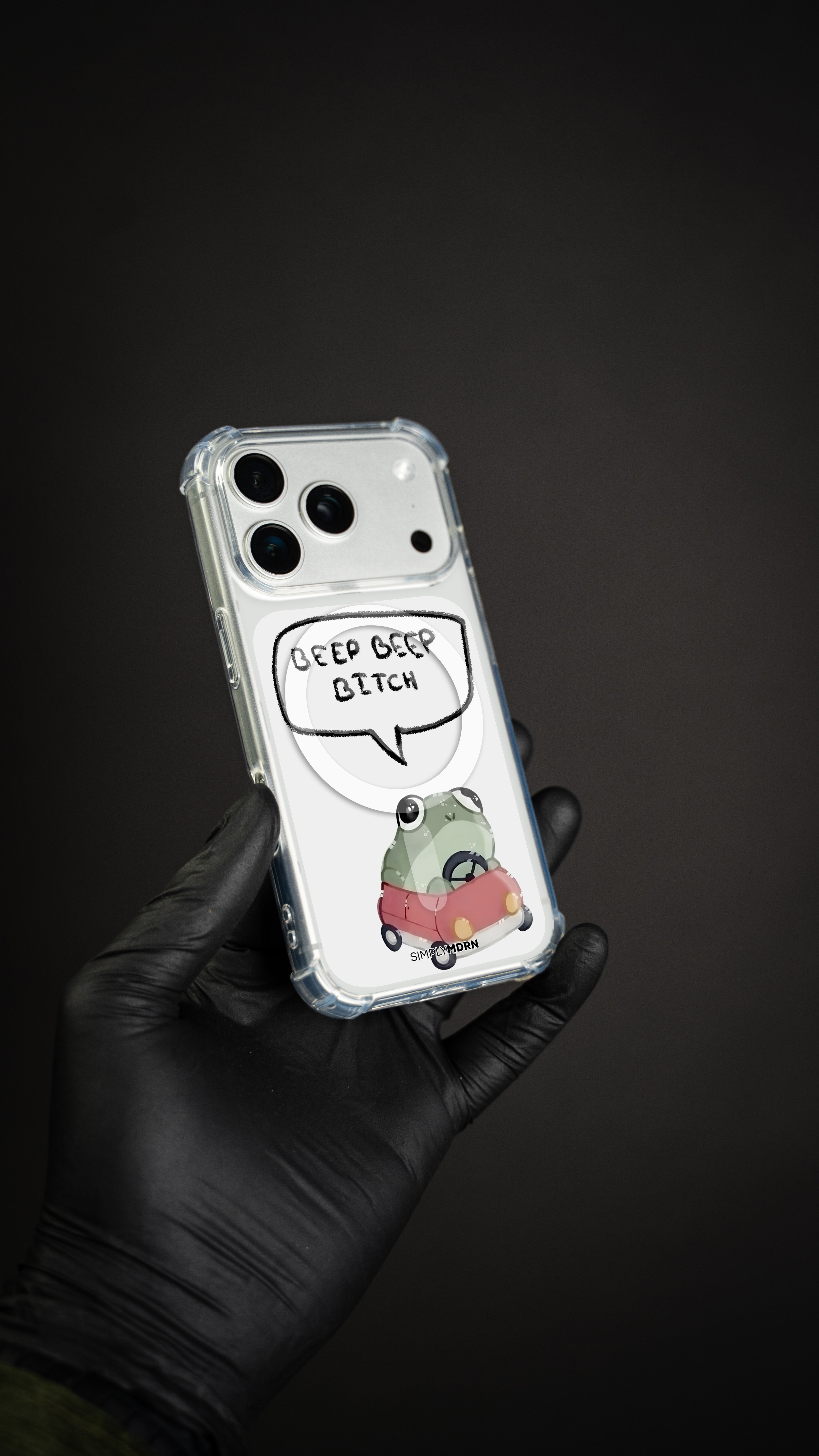 BEEP BEEP FROG [CLEAR MAGSAFE]