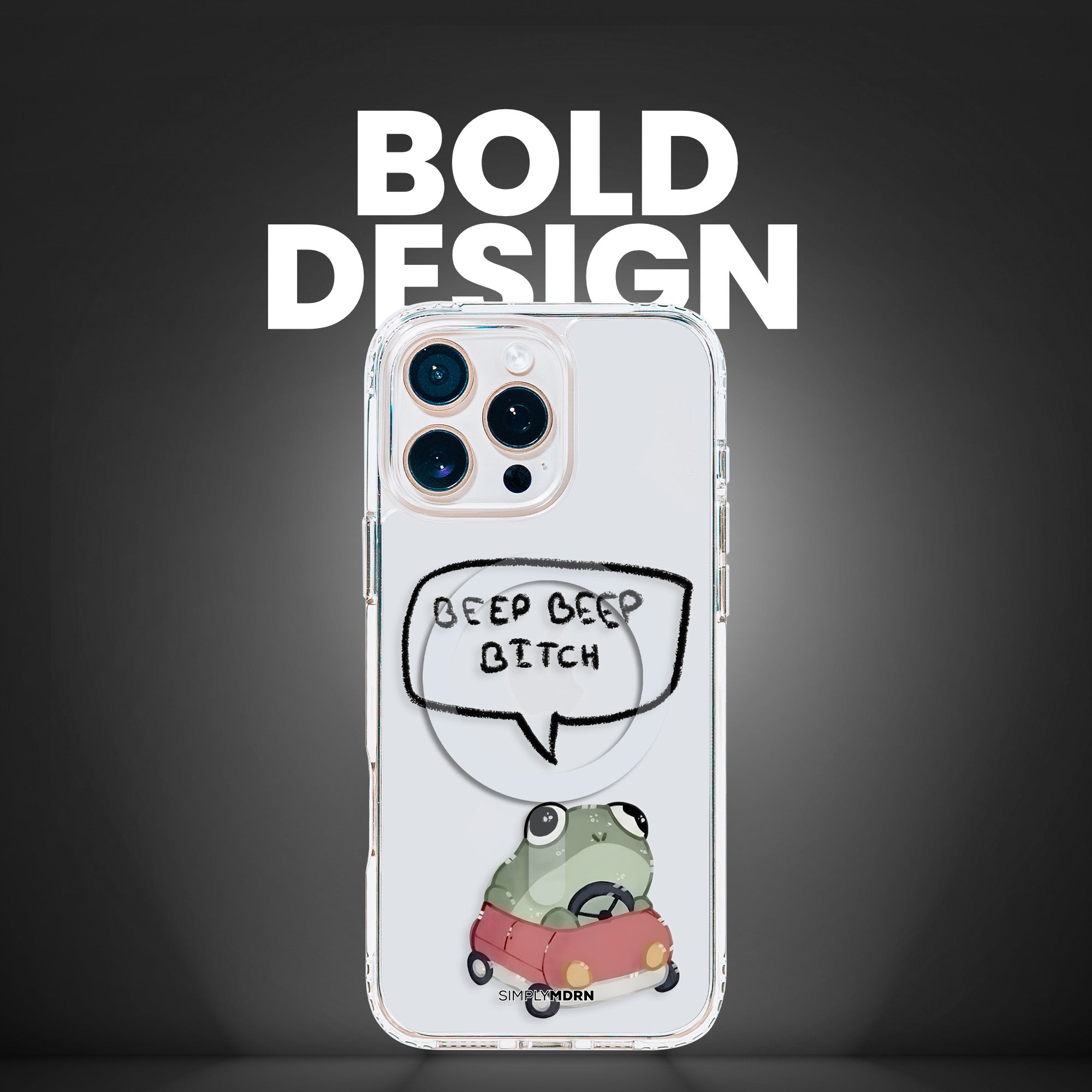 BEEP BEEP FROG [CLEAR MAGSAFE]