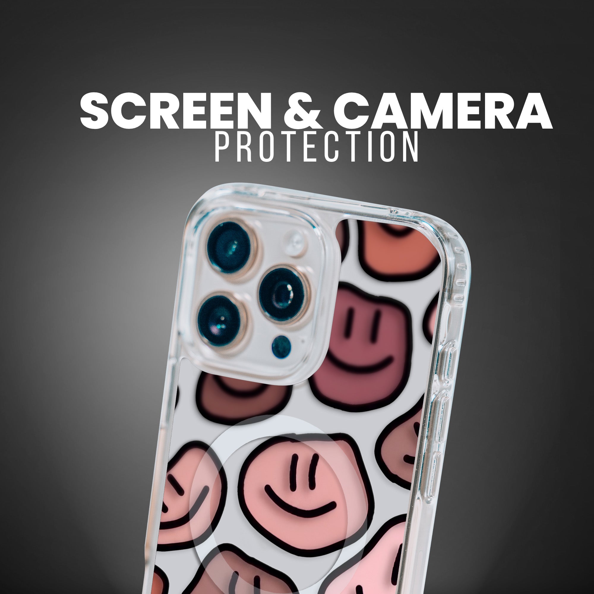 BLUSHING BLOBS [CLEAR MAGSAFE]