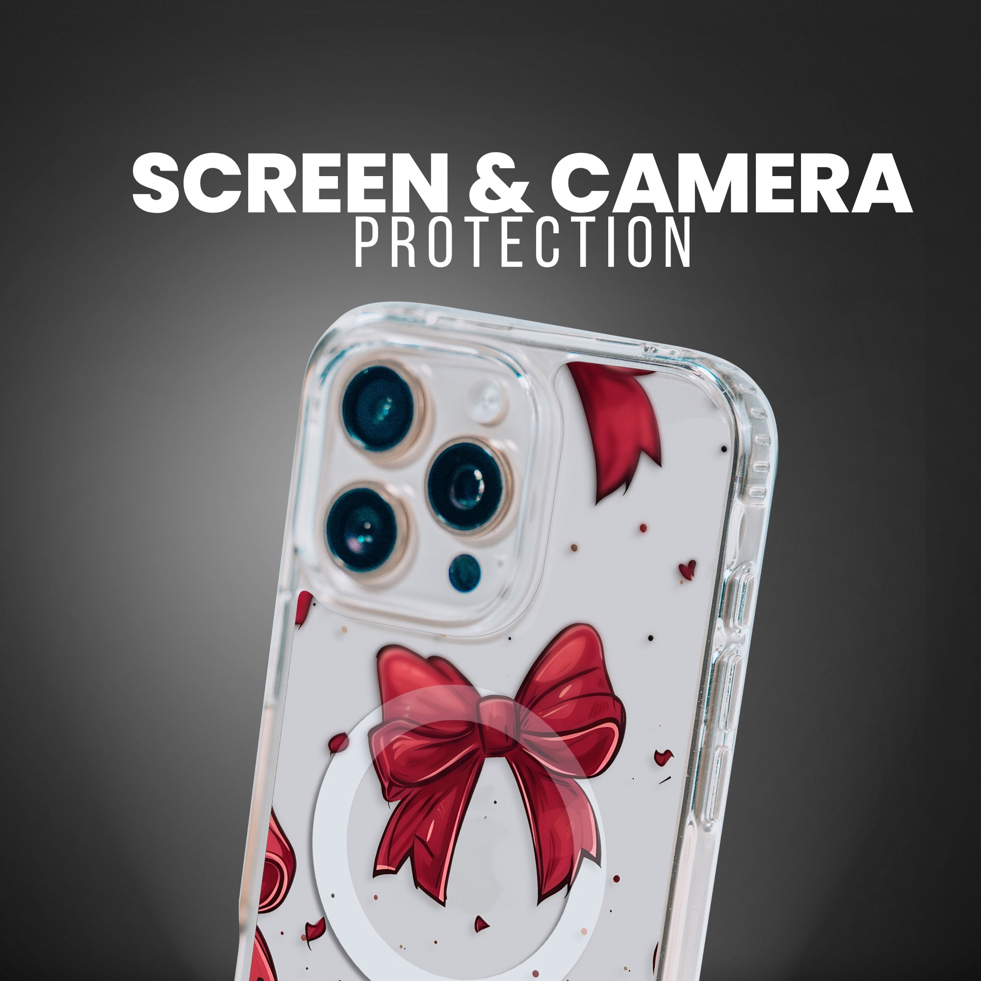 CHERRY BOW BLISS [CLR+] IPHONE CASE