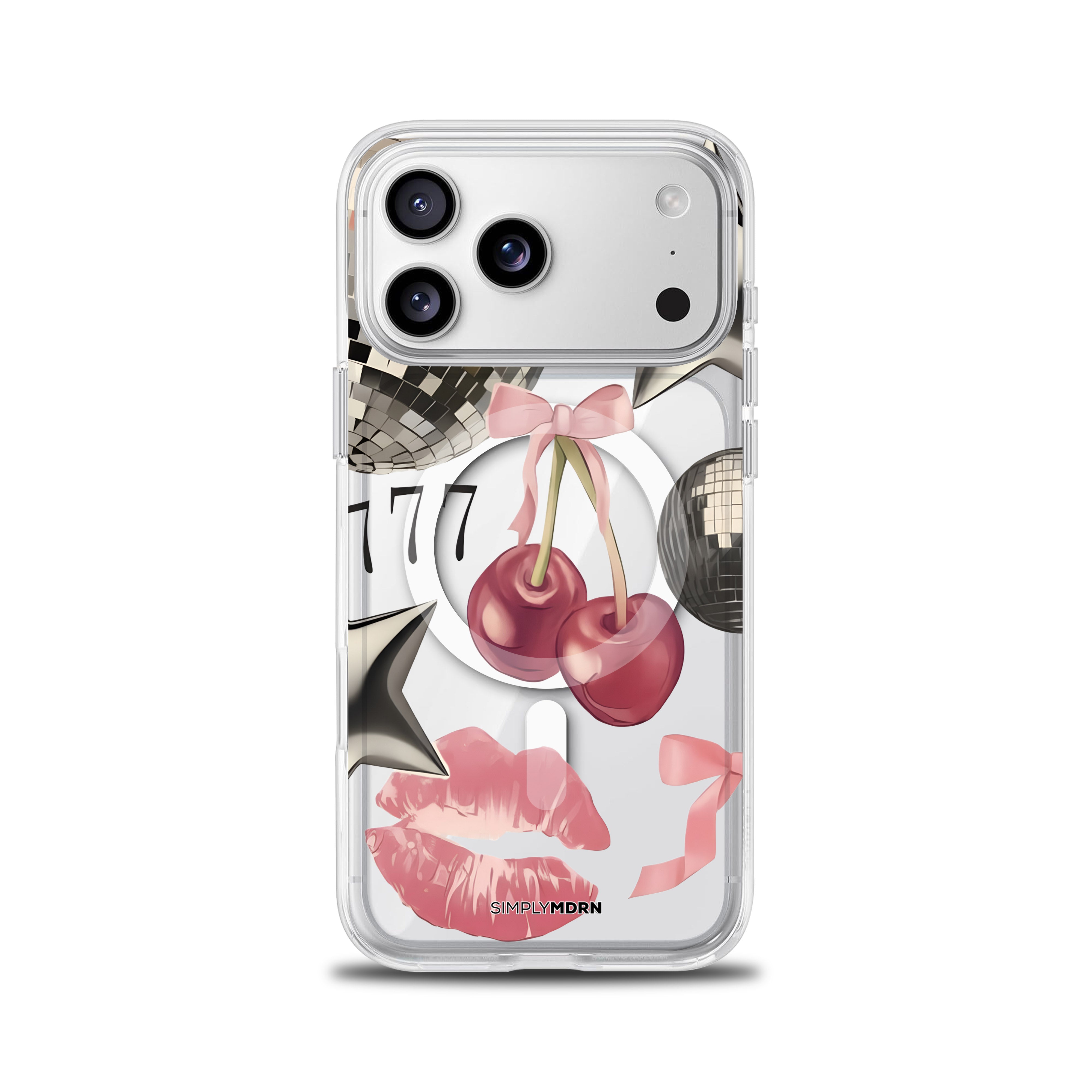 CHERRY DISCO [CLR+] IPHONE CASE