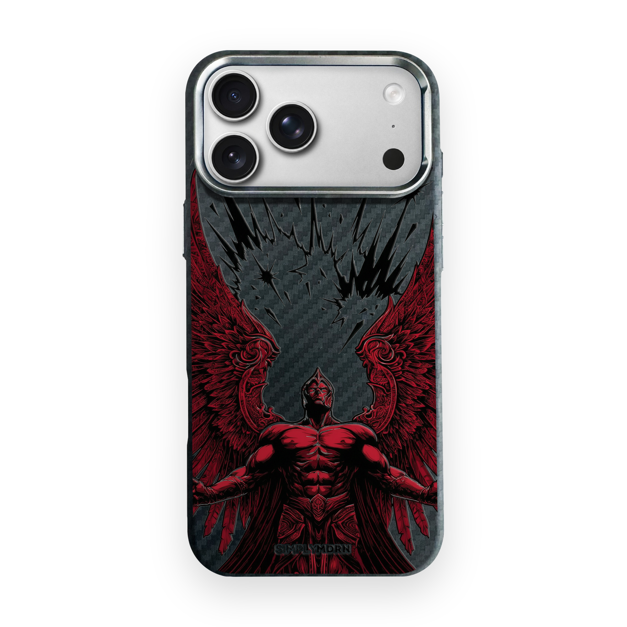 CRIMSON ASCEND Carbon [S2] iPhone case image 1