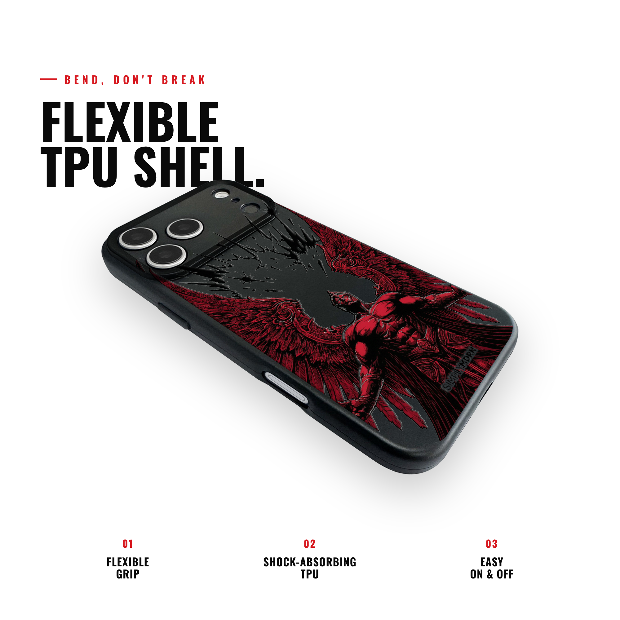 CRIMSON ASCEND Slim [S2] iPhone case image 3