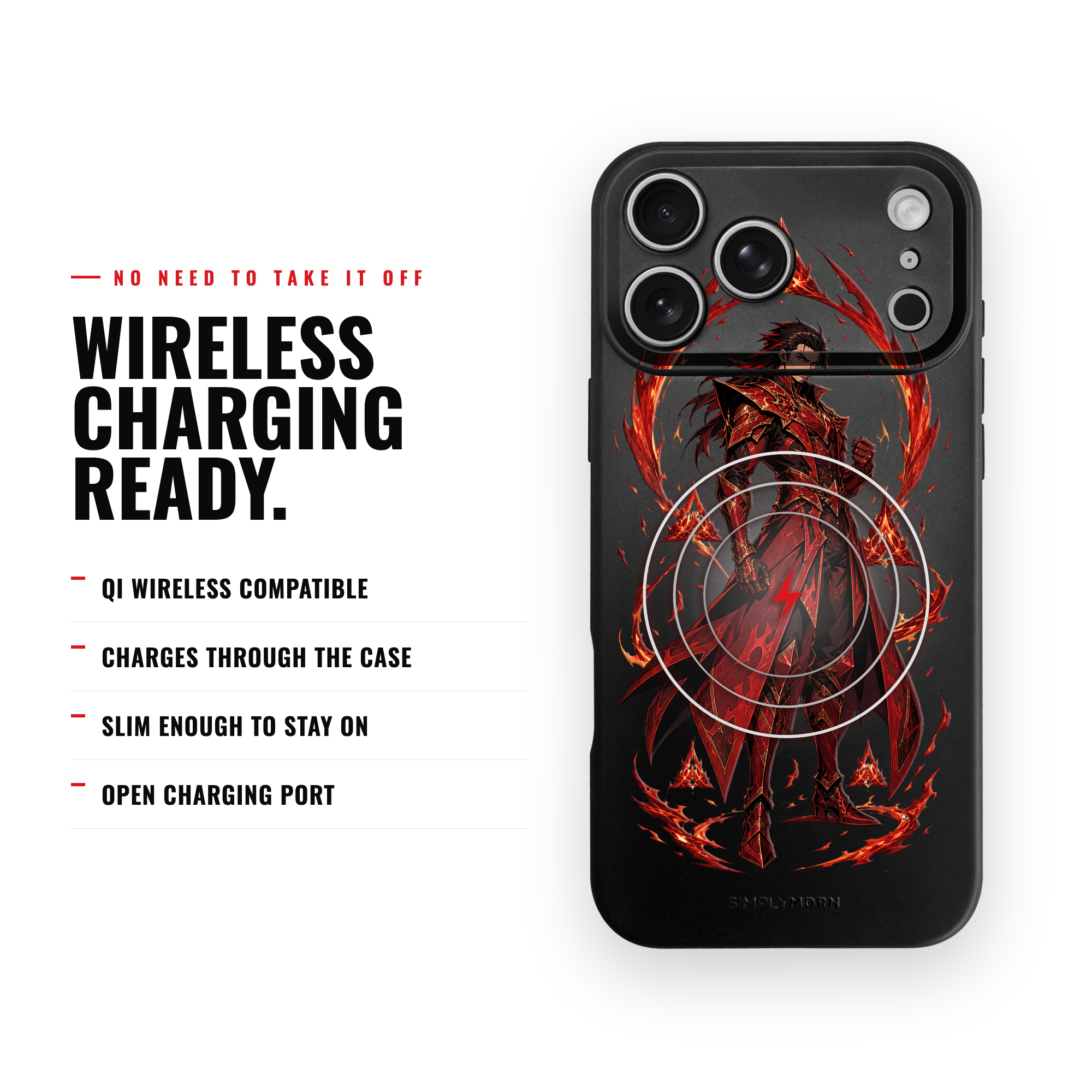 Crimson Pyre Slim [S2] iPhone case image 4